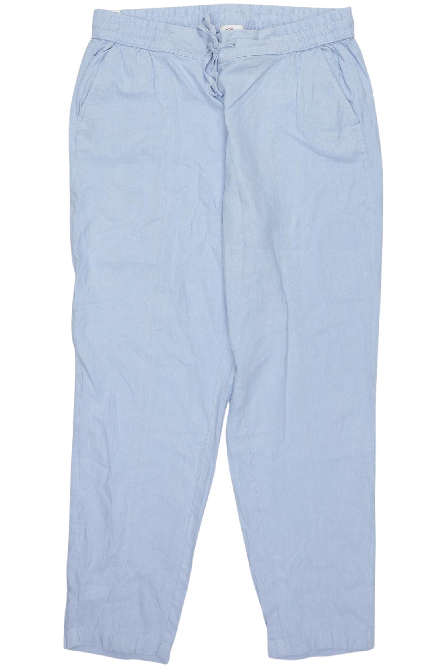 

s.Oliver Damen Stoffhose, hellblau, Gr. 40
