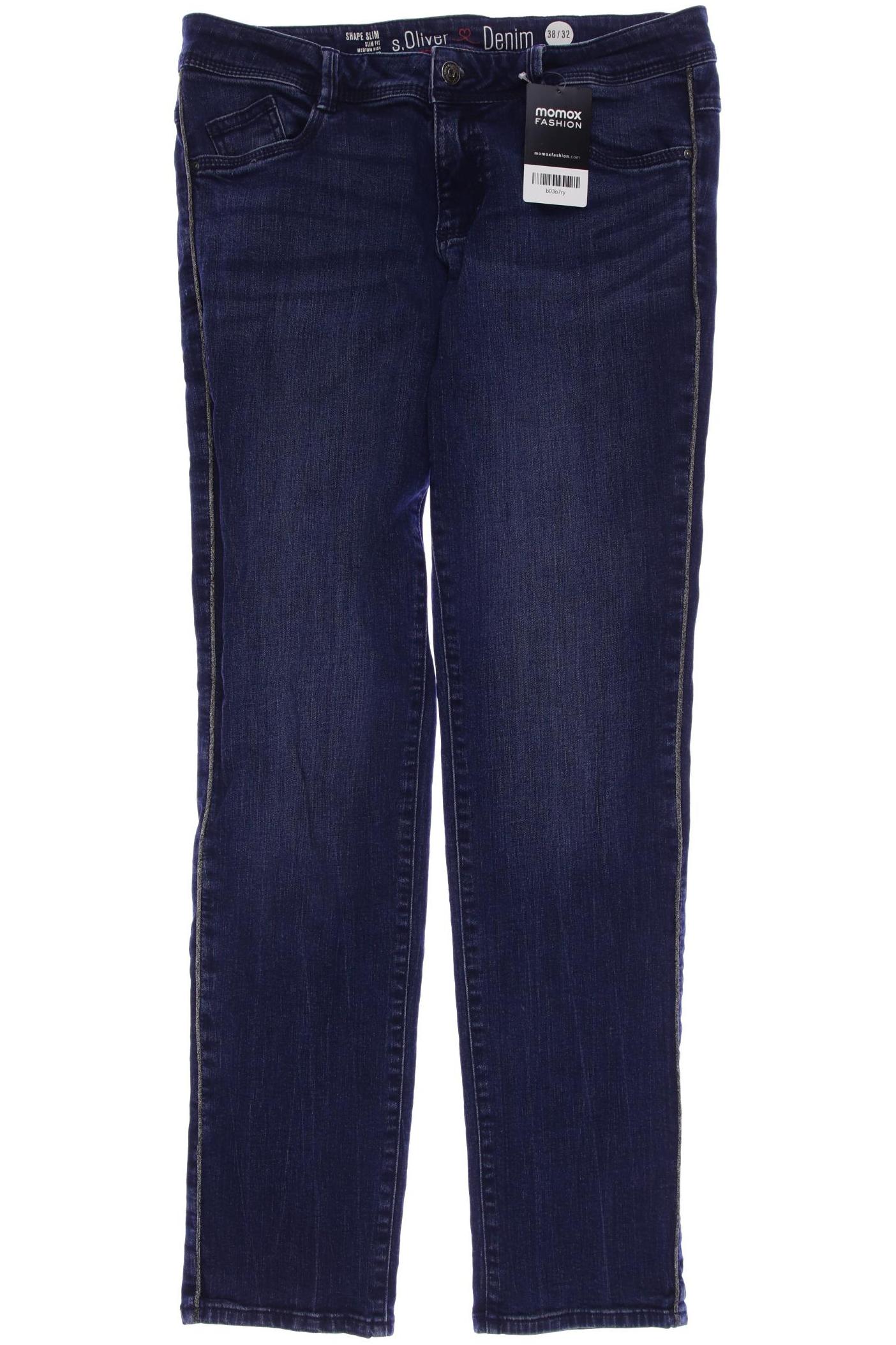 

s.Oliver Damen Jeans, marineblau, Gr. 38