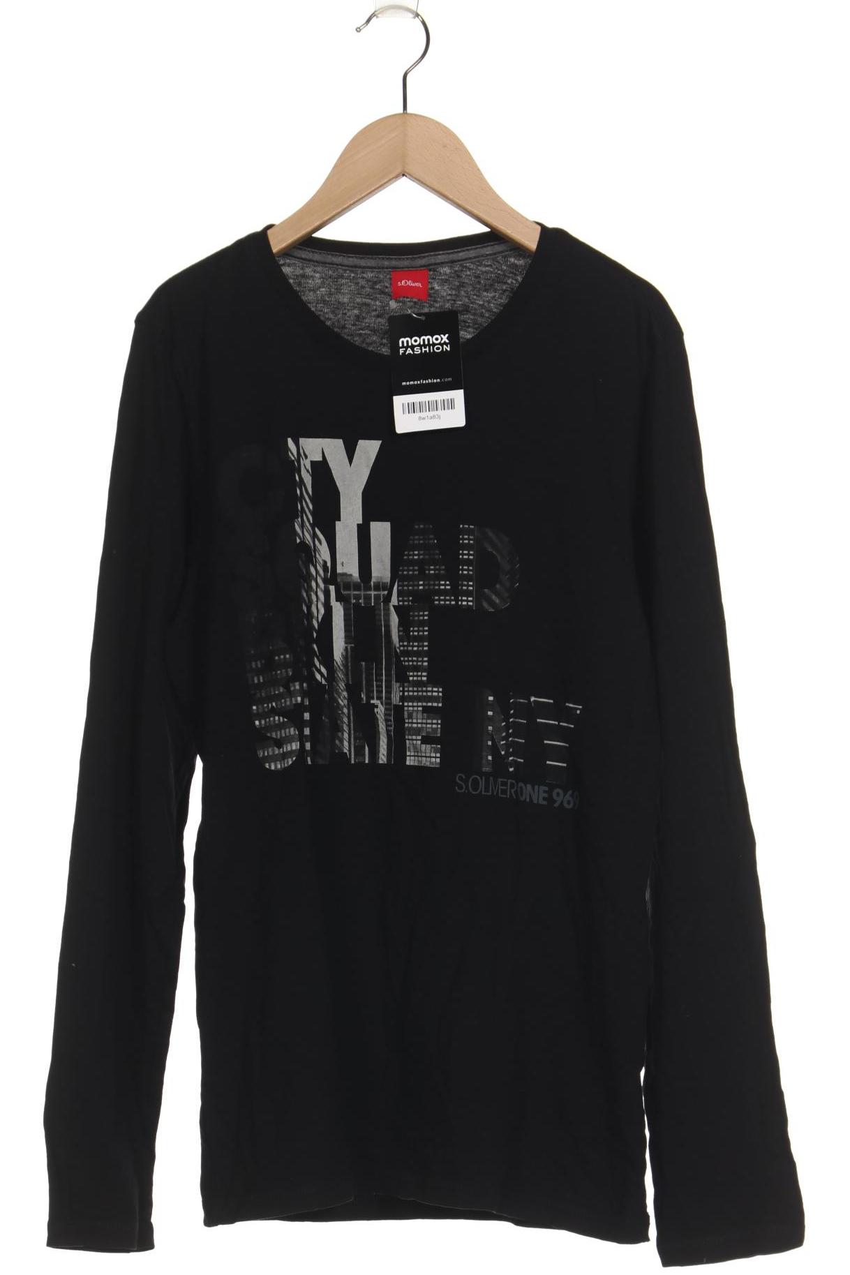 

s.Oliver Damen Langarmshirt, schwarz, Gr. 38