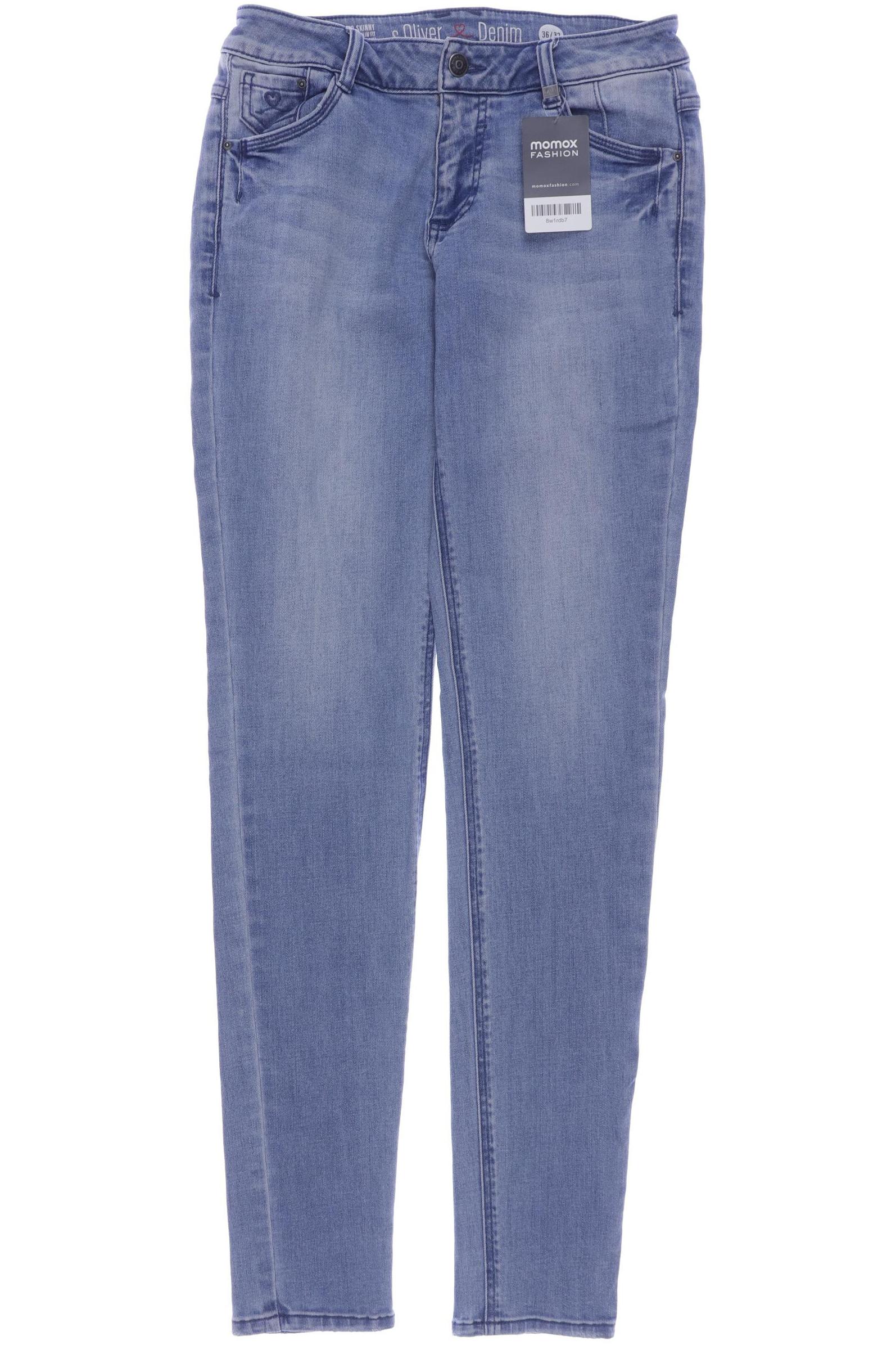 

s.Oliver Damen Jeans, blau