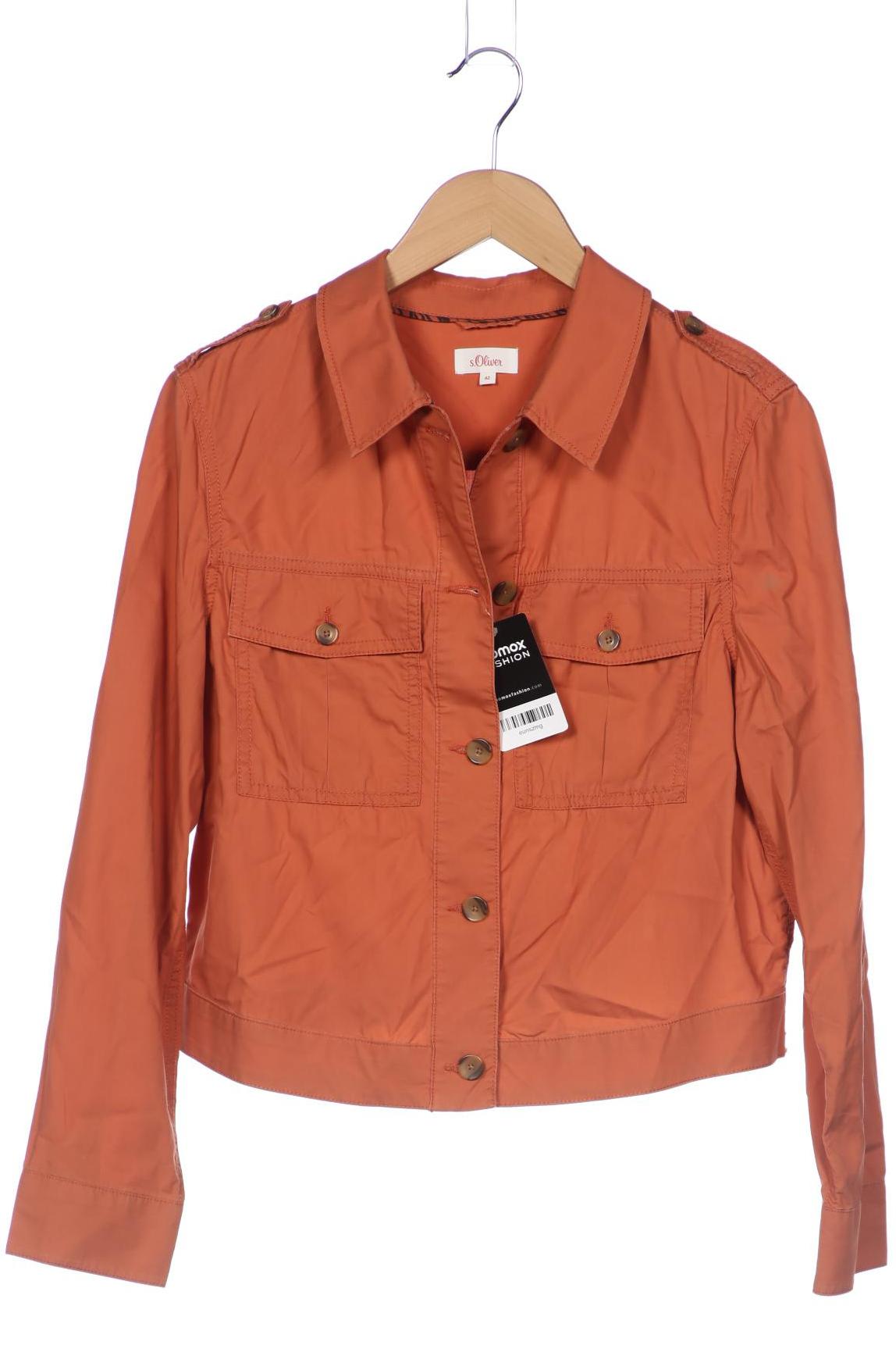 

s.Oliver Damen Jacke, orange, Gr. 42