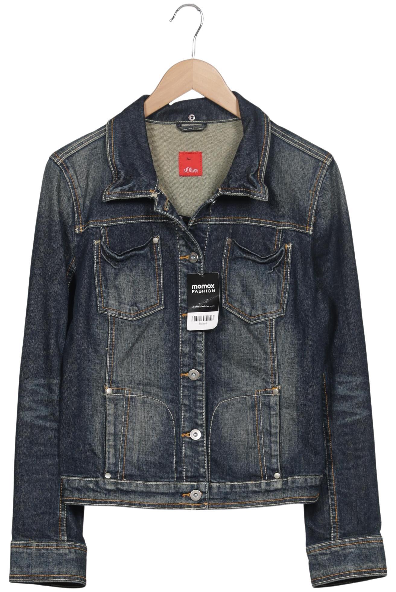 

s.Oliver Damen Jacke, blau, Gr. 38