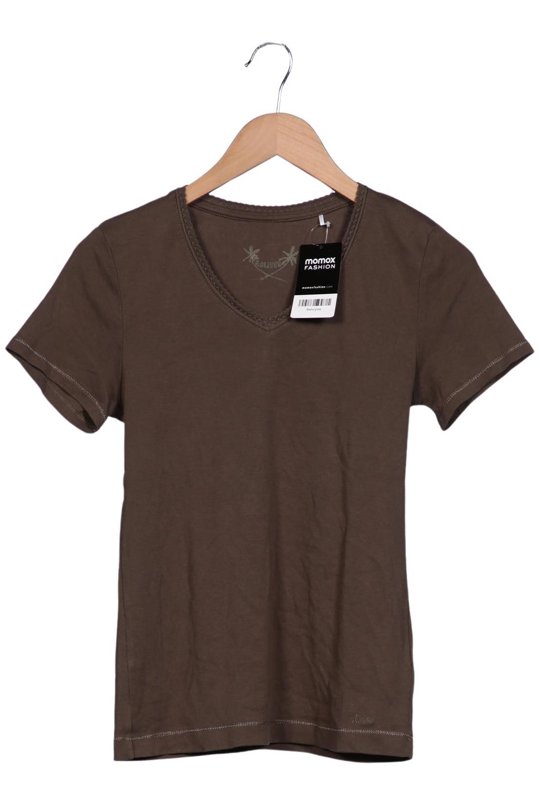 

s.Oliver Damen T-Shirt, grün, Gr. 38