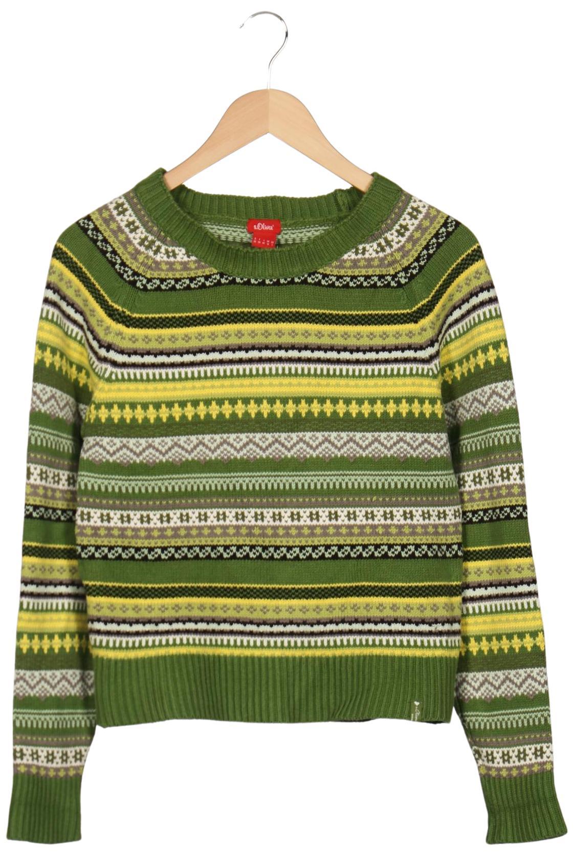 

s.Oliver Damen Pullover, mehrfarbig, Gr. 36