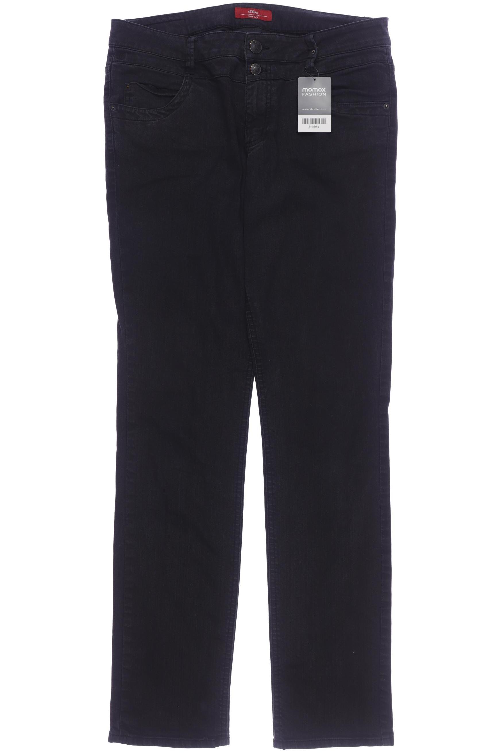 

s.Oliver Damen Jeans, schwarz, Gr. 34