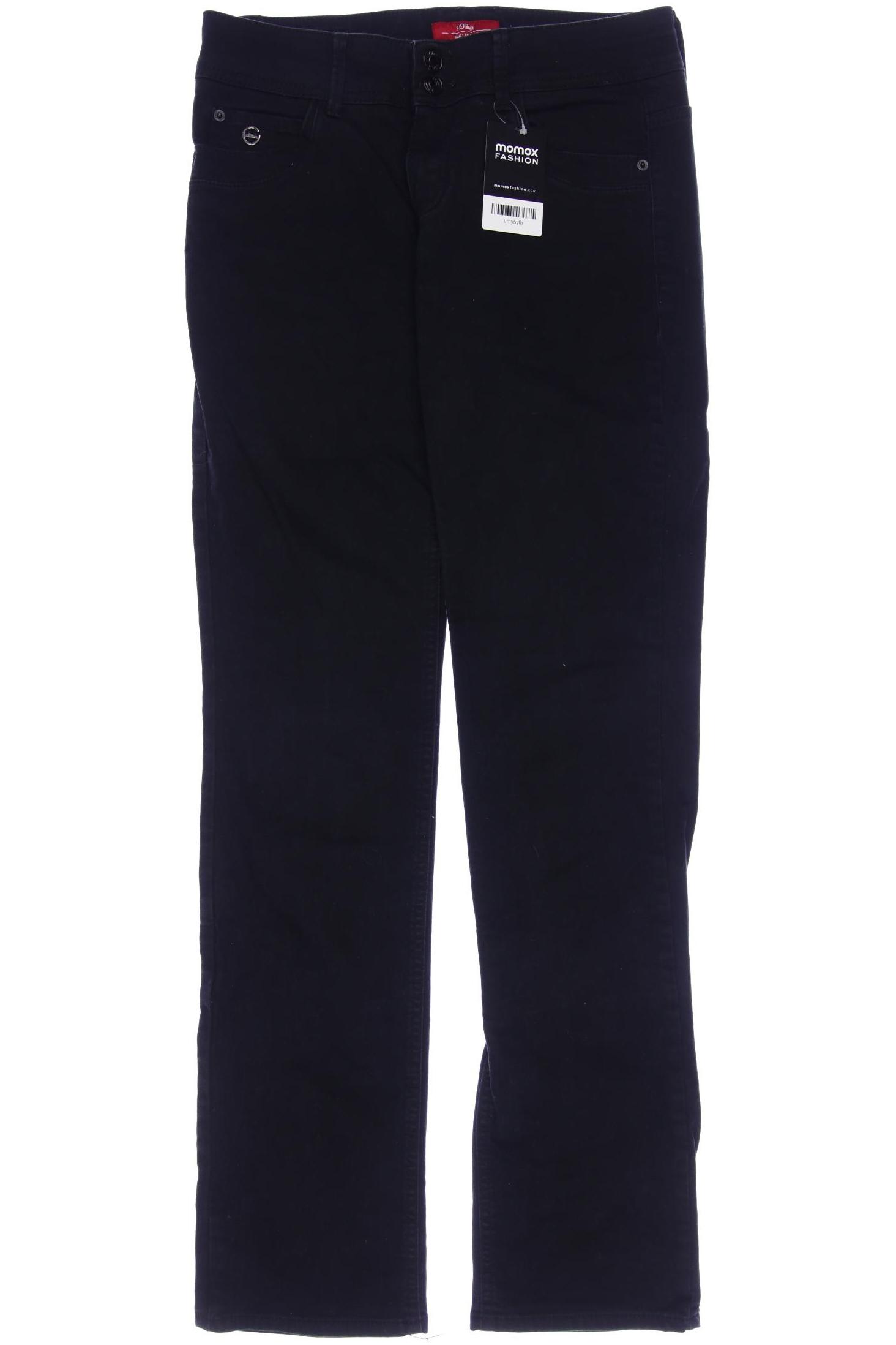 

s.Oliver Damen Jeans, schwarz, Gr. 38