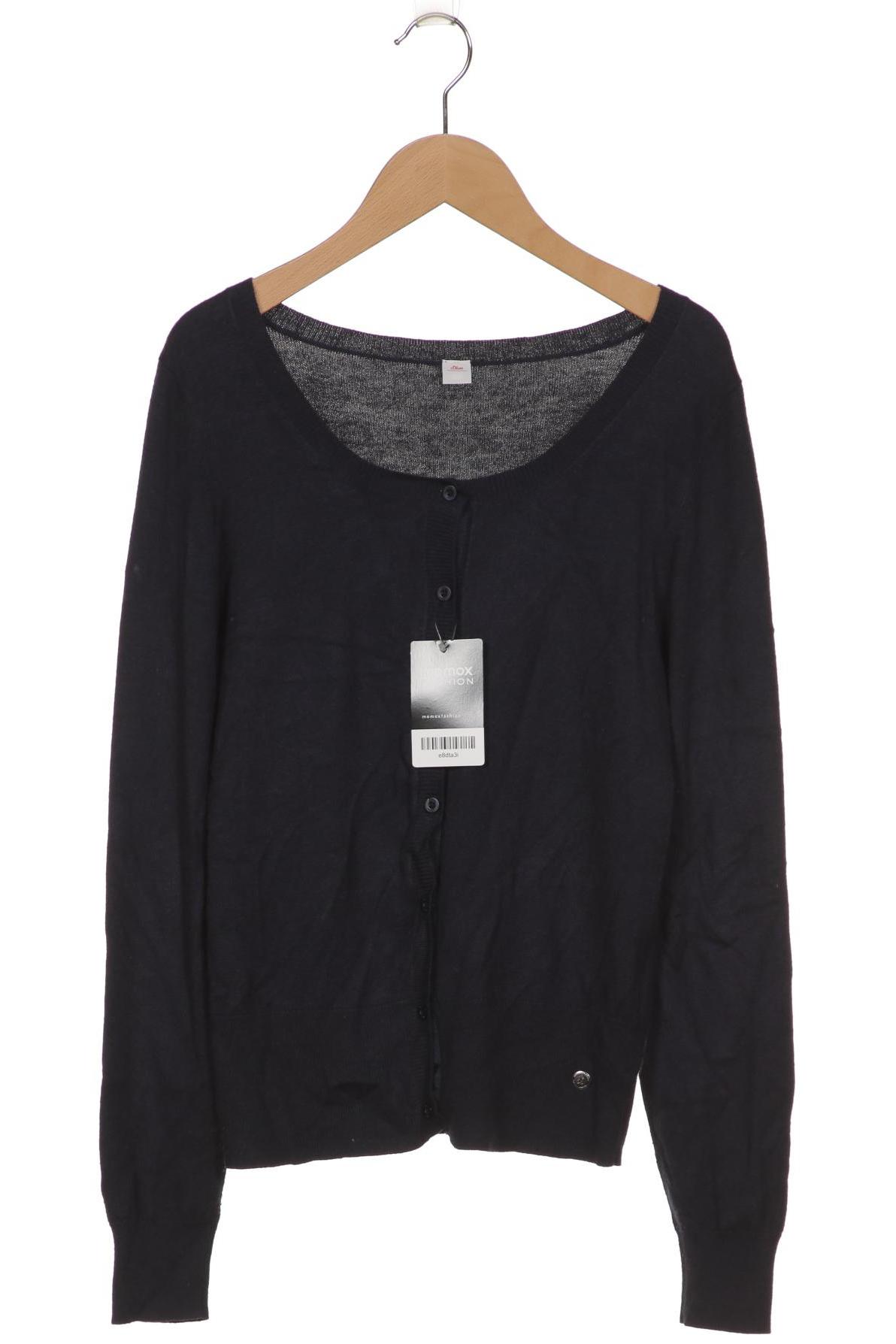 

s.Oliver Damen Strickjacke, marineblau, Gr. 36