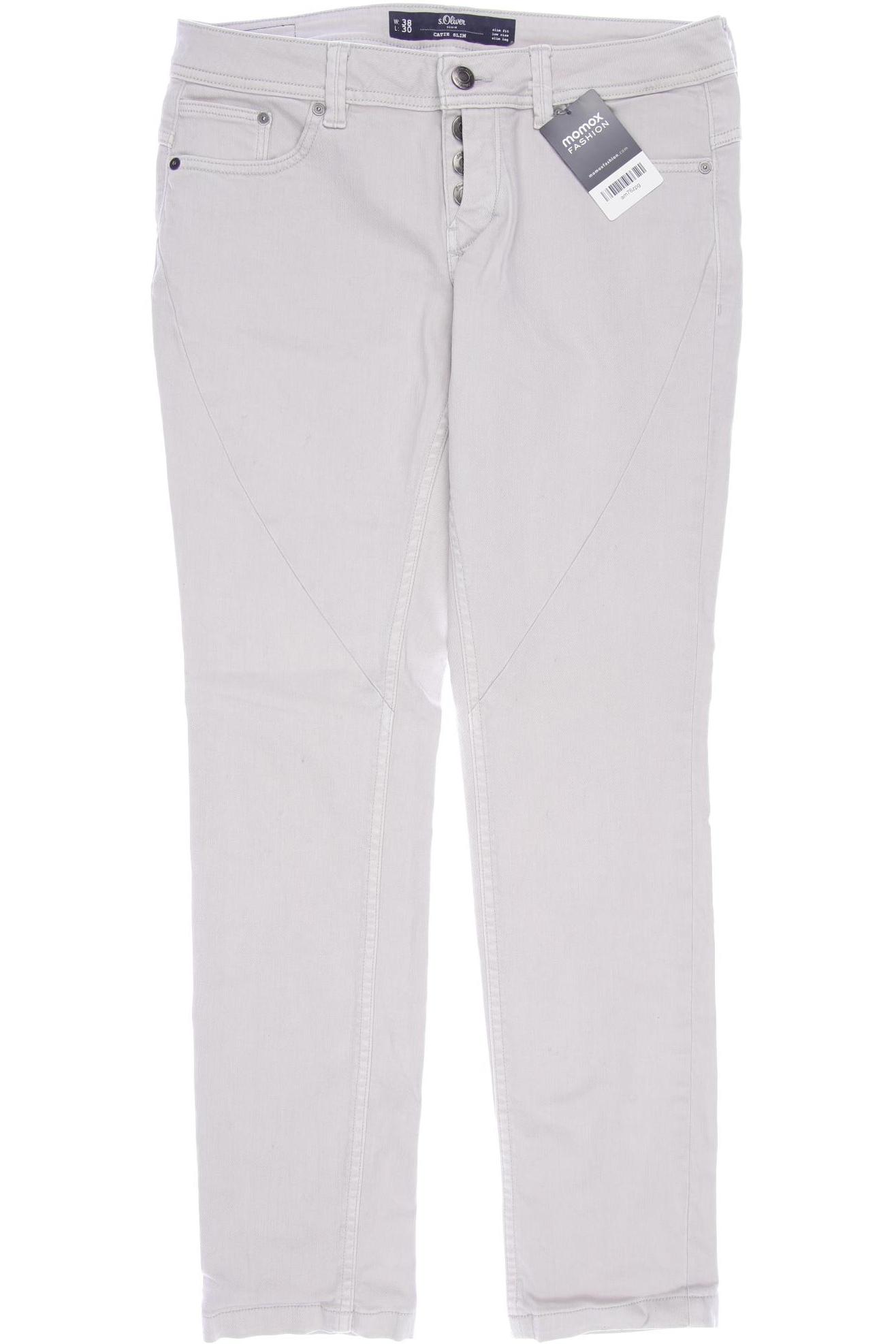 

s.Oliver Damen Jeans, grau, Gr. 38