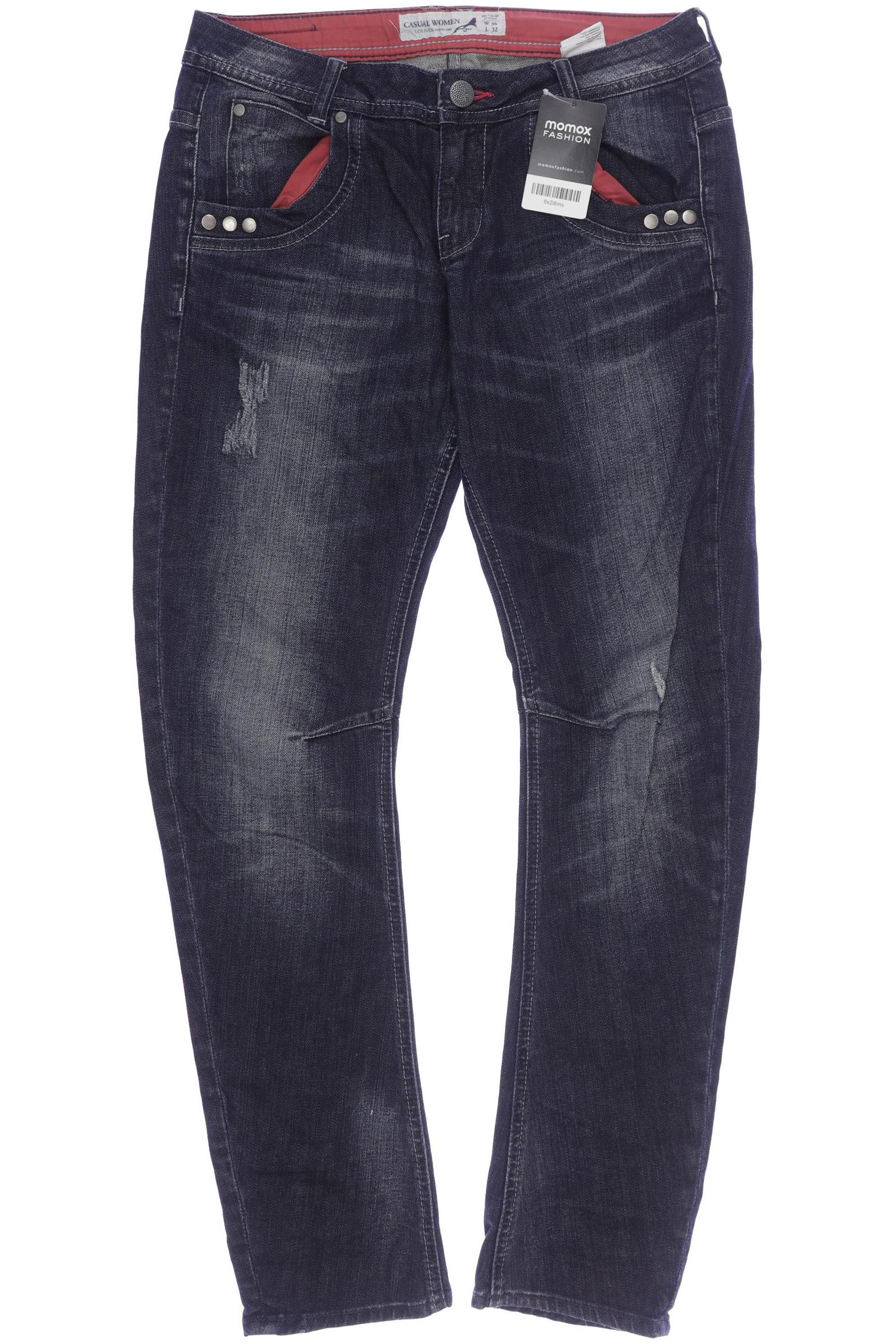 

s.Oliver Damen Jeans, marineblau, Gr. 36