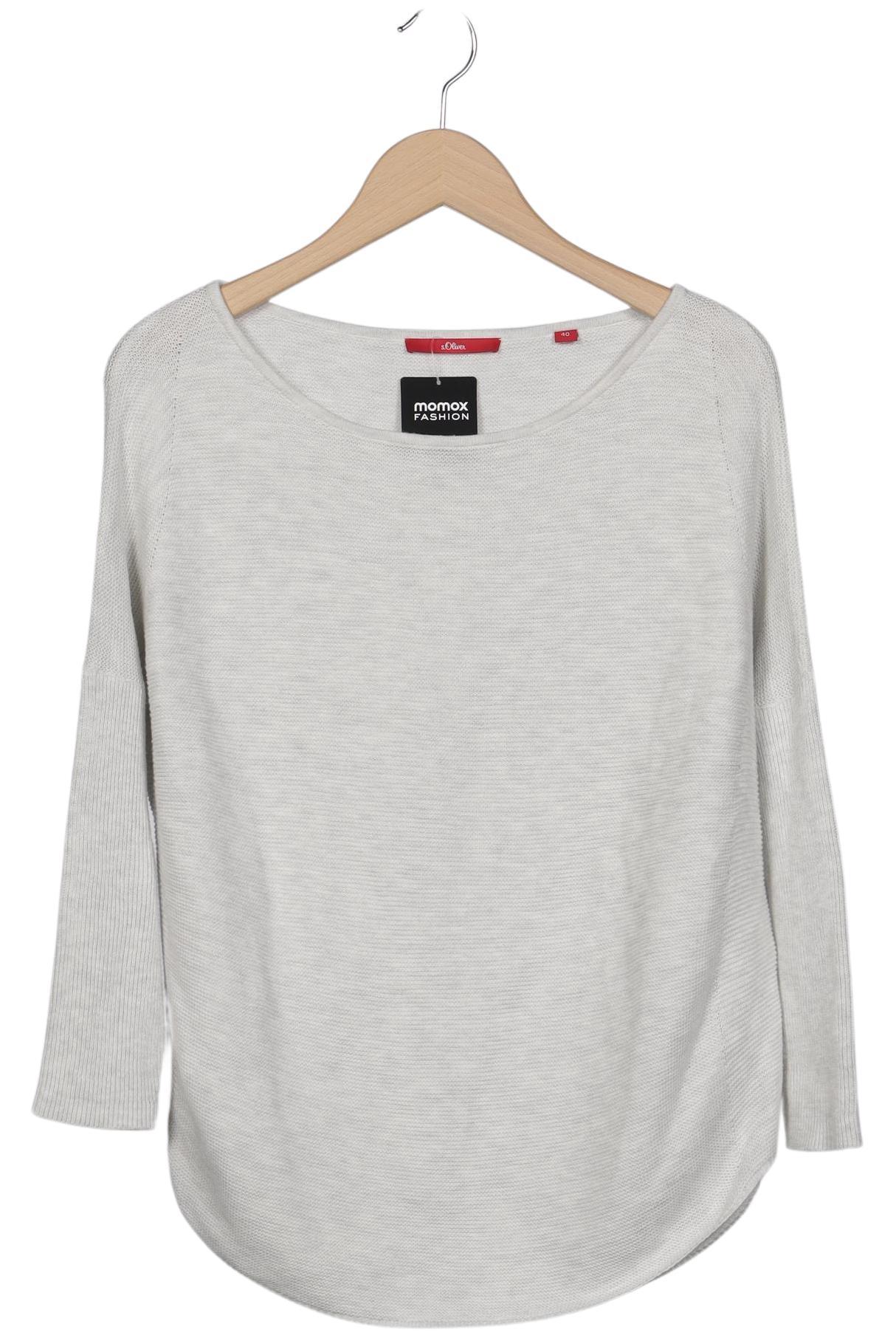

s.Oliver Damen Pullover, grau, Gr. 40