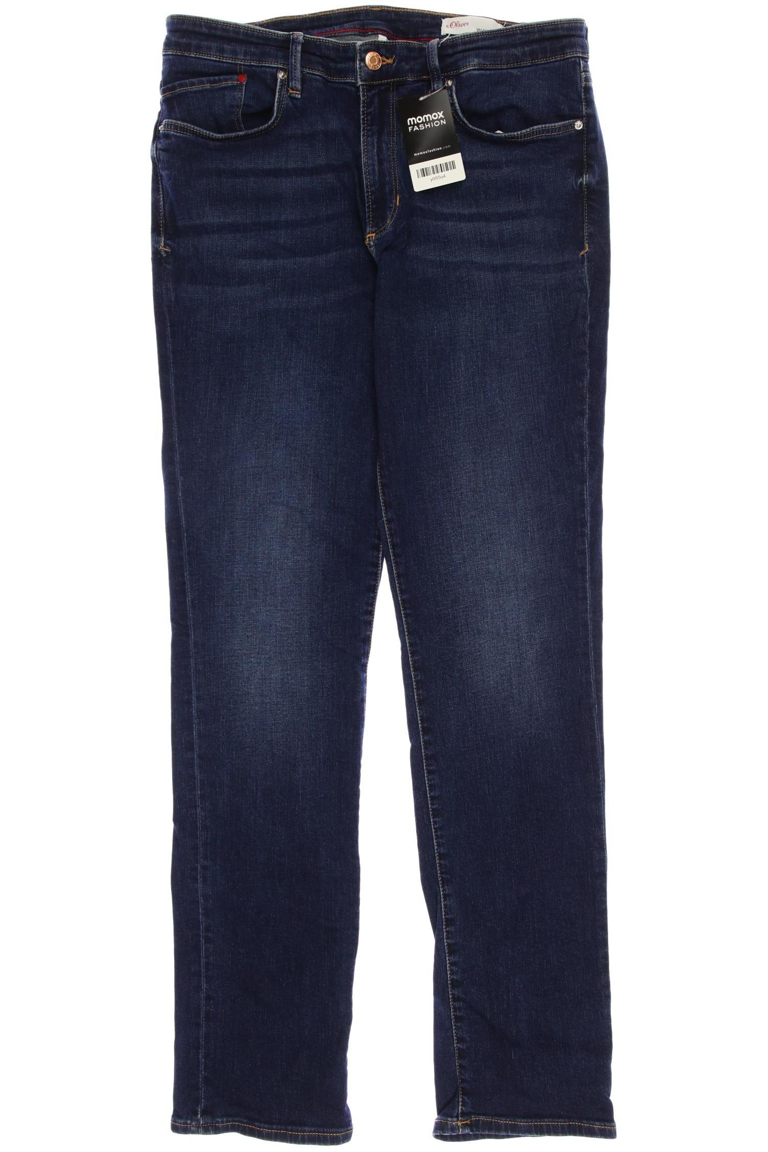 

s.Oliver Damen Jeans, marineblau