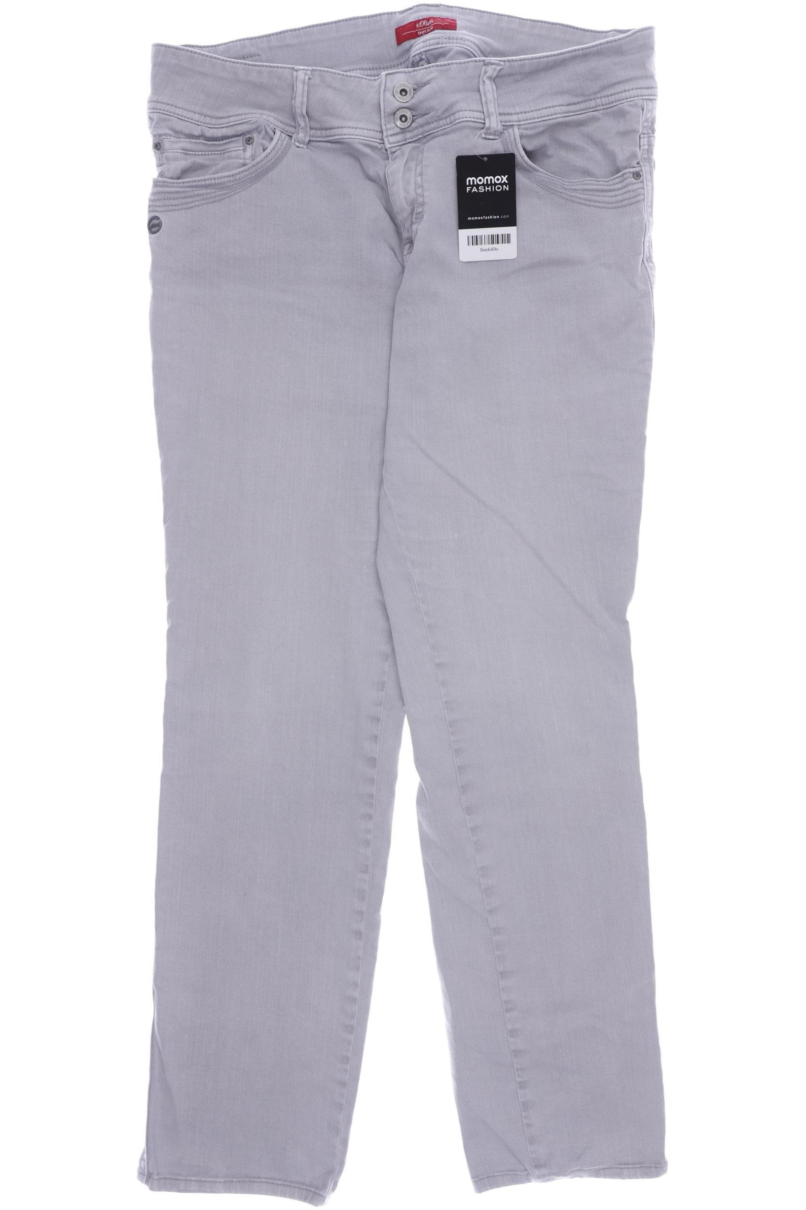 

s.Oliver Damen Jeans, grau