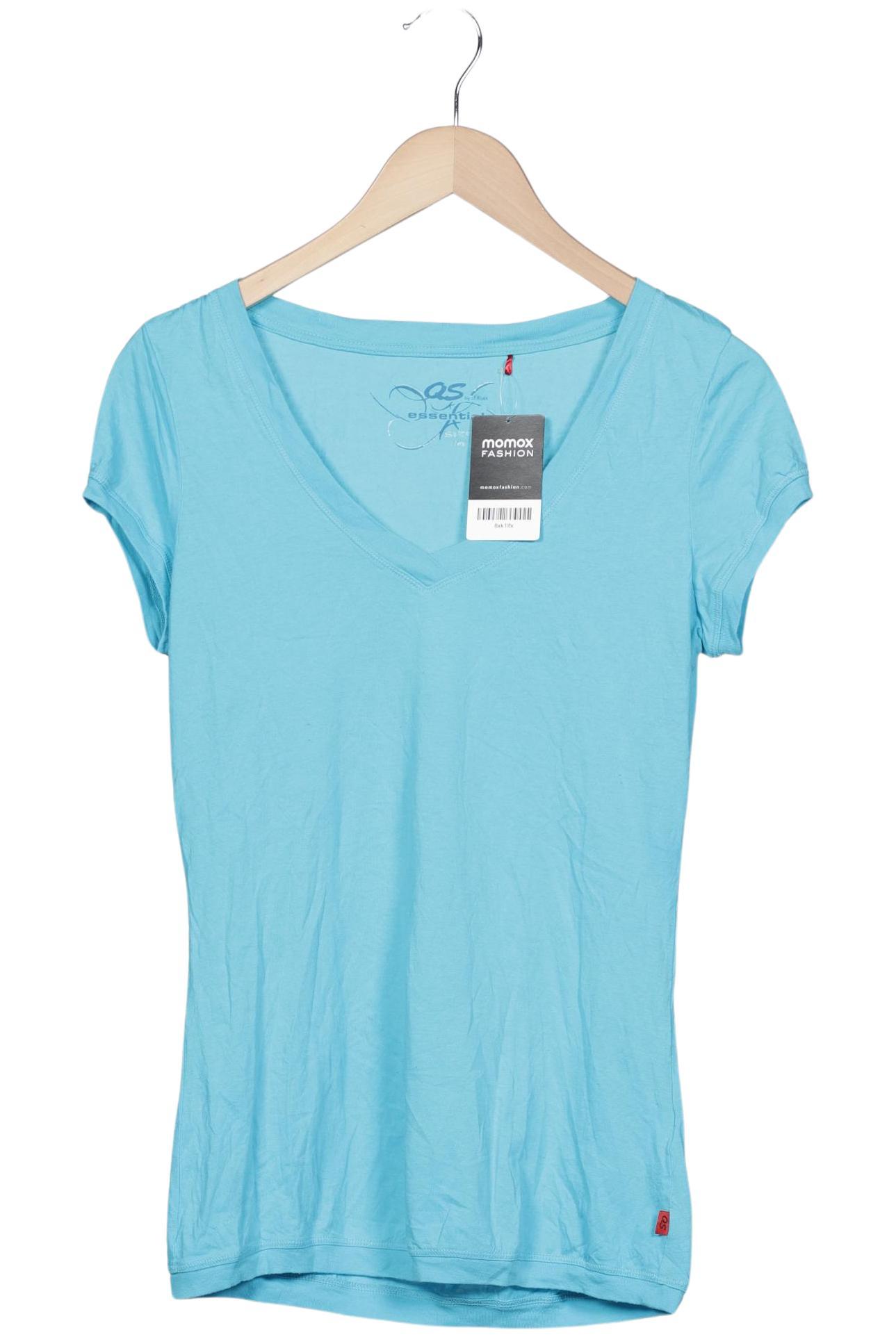 

s.Oliver Damen T-Shirt, blau, Gr. 38