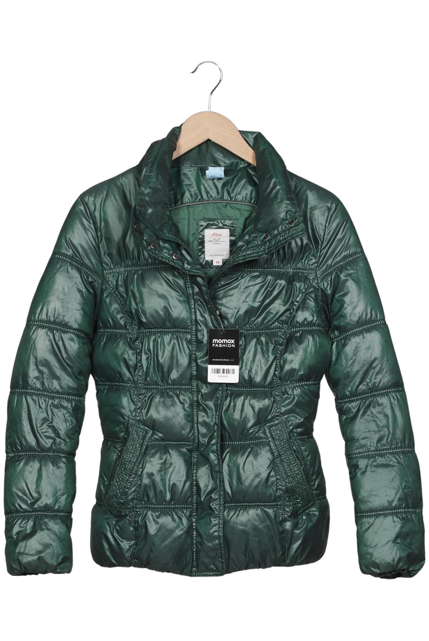 

s.Oliver Damen Jacke, grün, Gr. 34