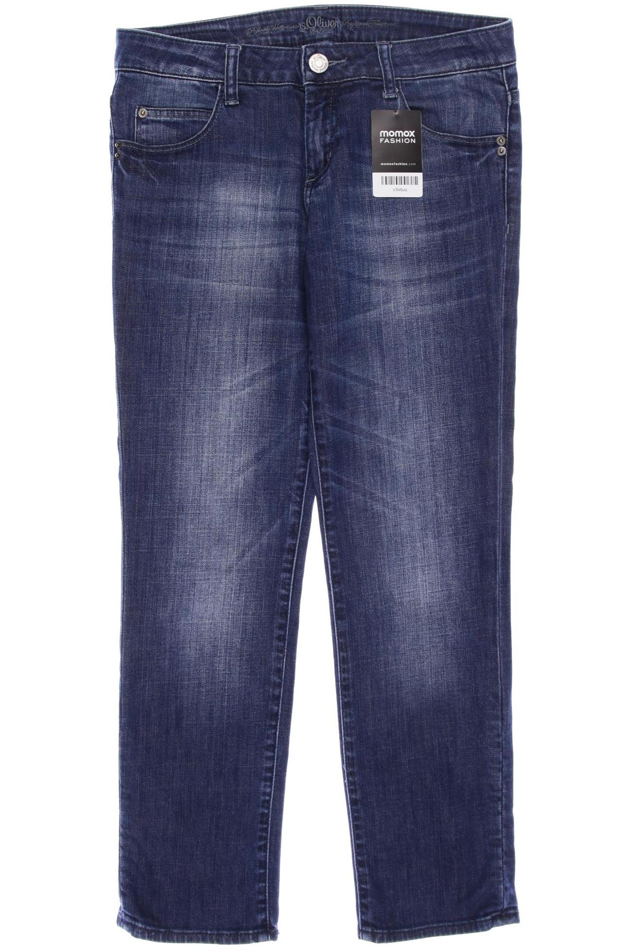 

s.Oliver Damen Jeans, blau