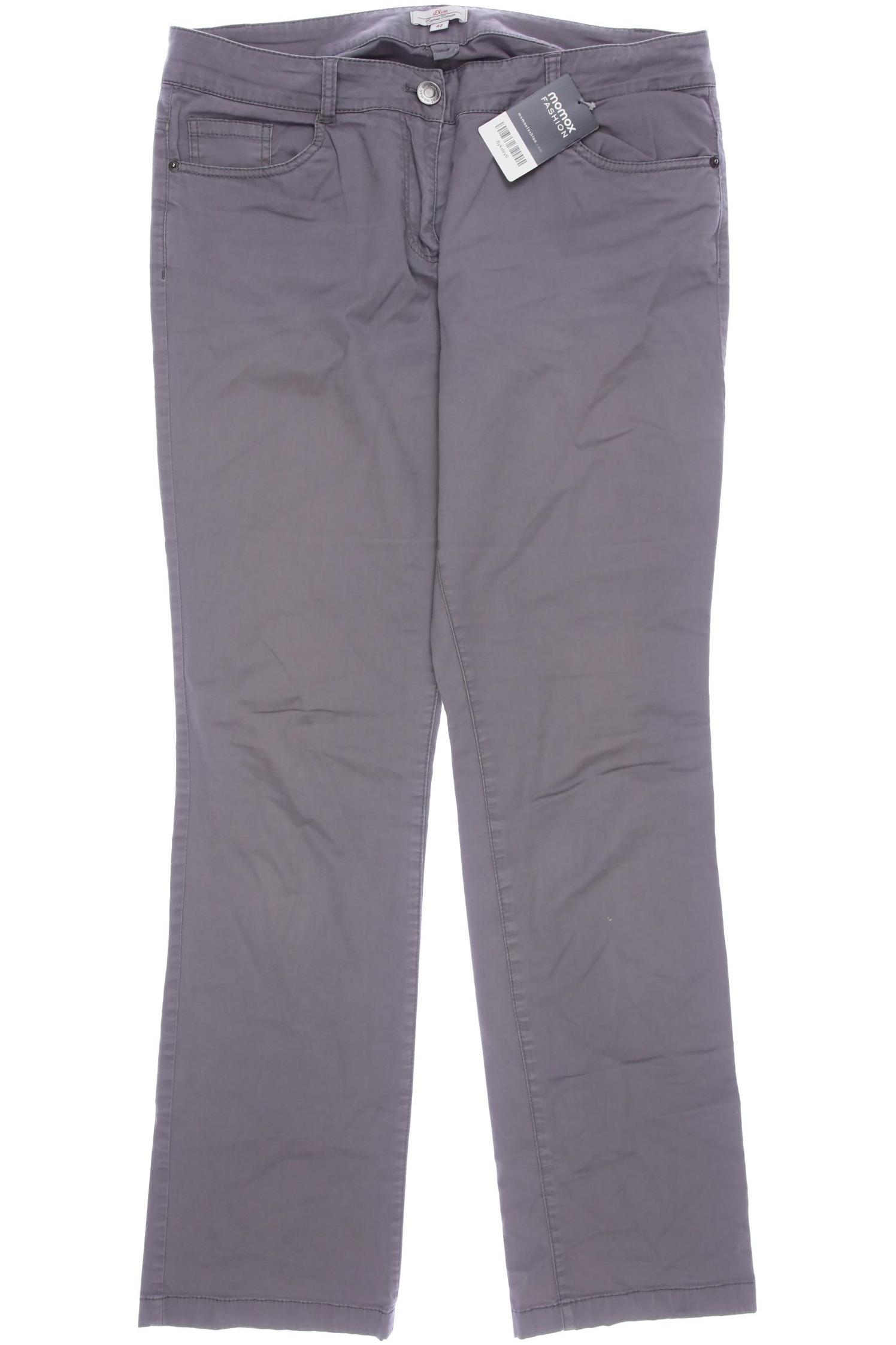 

s.Oliver Damen Stoffhose, grau, Gr. 42