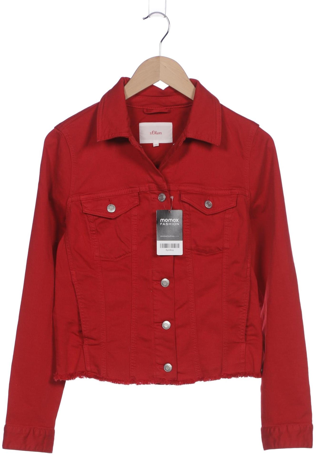 

s.Oliver Damen Jacke, rot, Gr. 38
