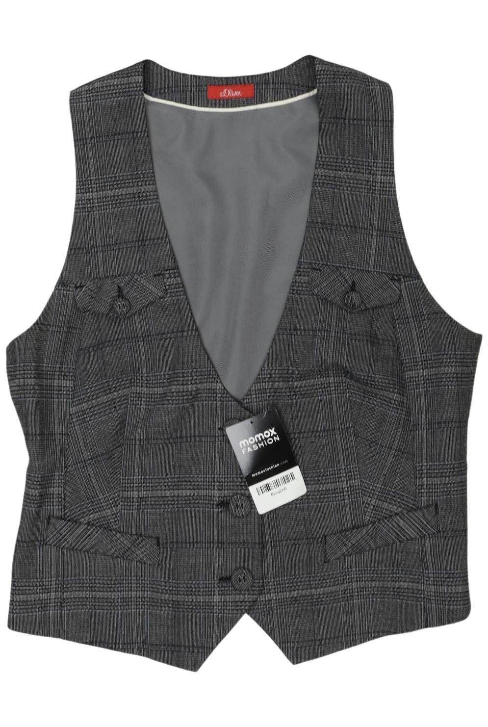 

s.Oliver Damen Weste, grau, Gr. 40