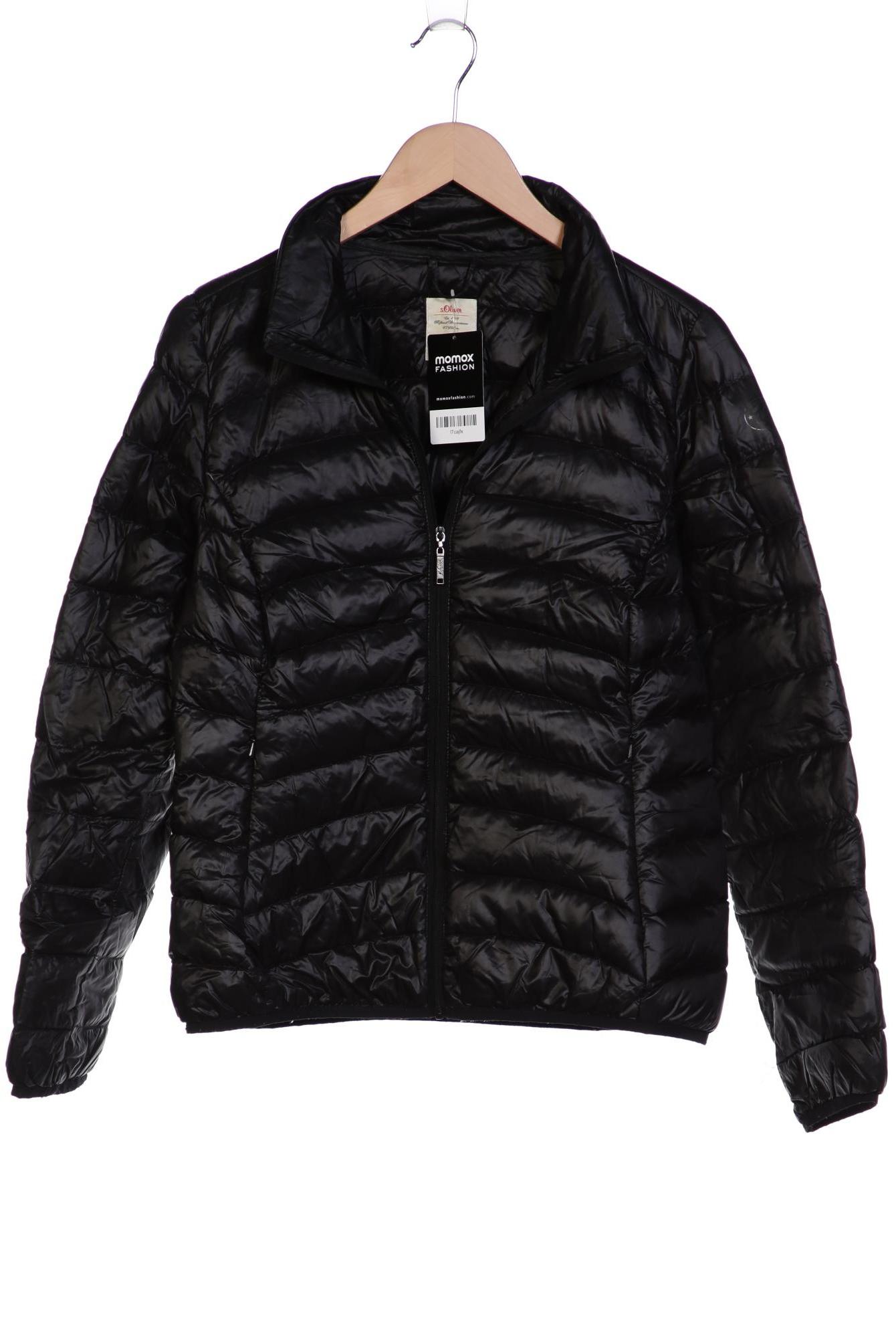 

s.Oliver Damen Jacke, schwarz, Gr. 38