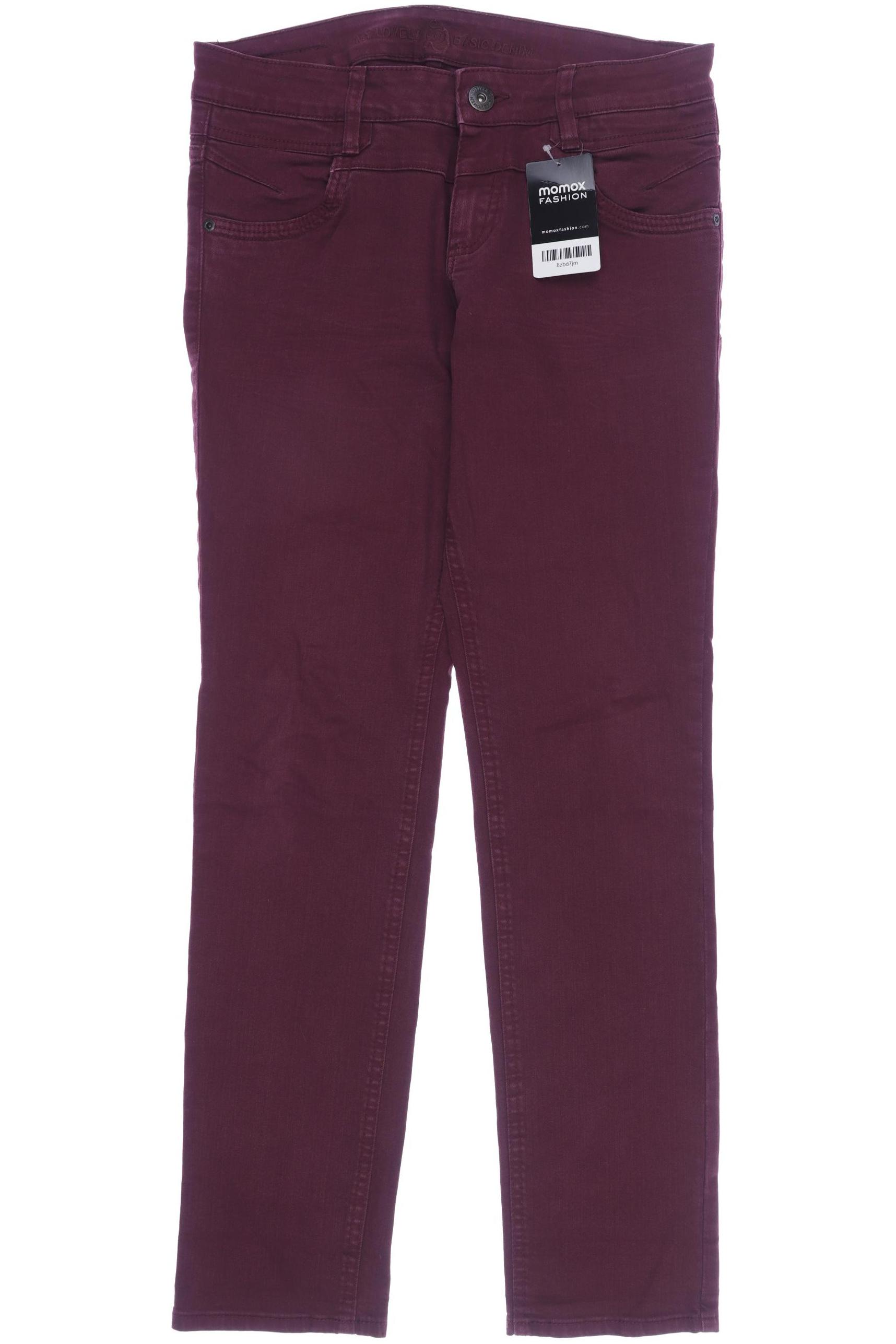 

s.Oliver Damen Jeans, bordeaux