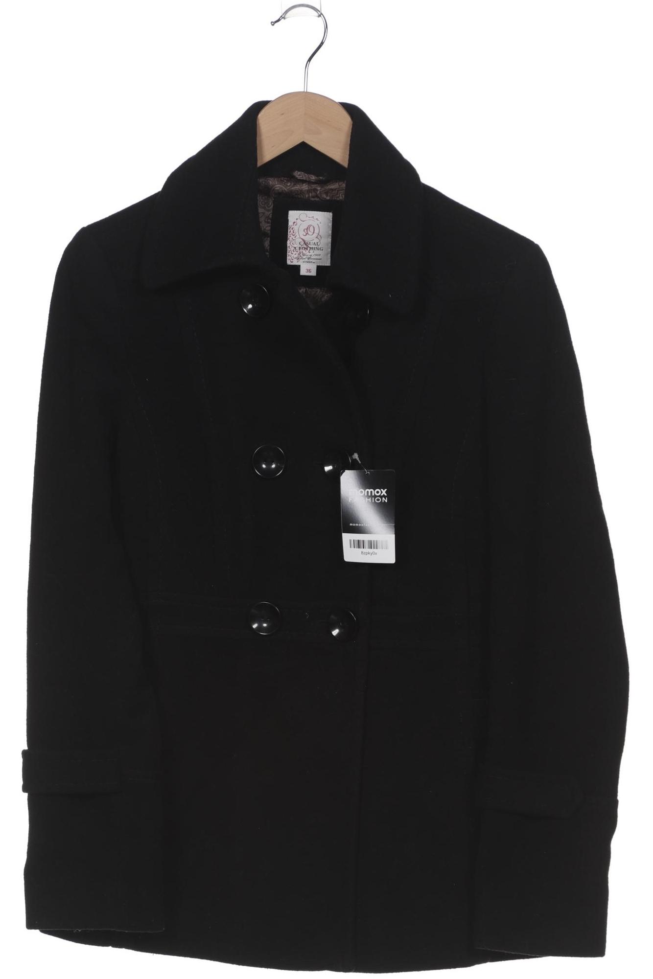 

s.Oliver Damen Jacke, schwarz, Gr. 36
