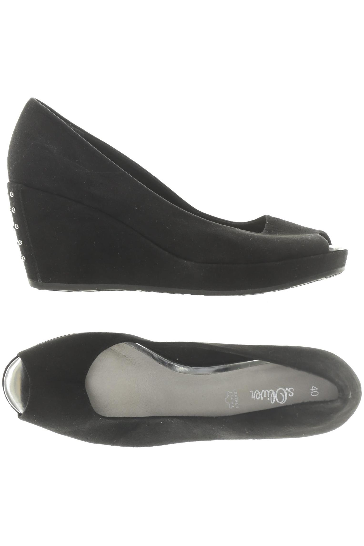 

s.Oliver Damen Pumps, schwarz, Gr. 40