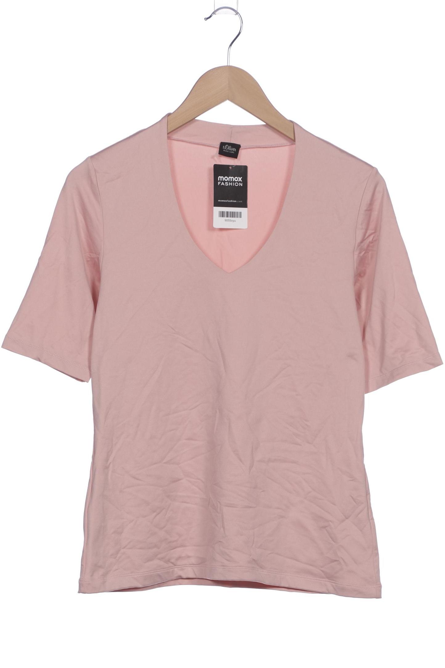 

s.Oliver Damen T-Shirt, pink, Gr. 40