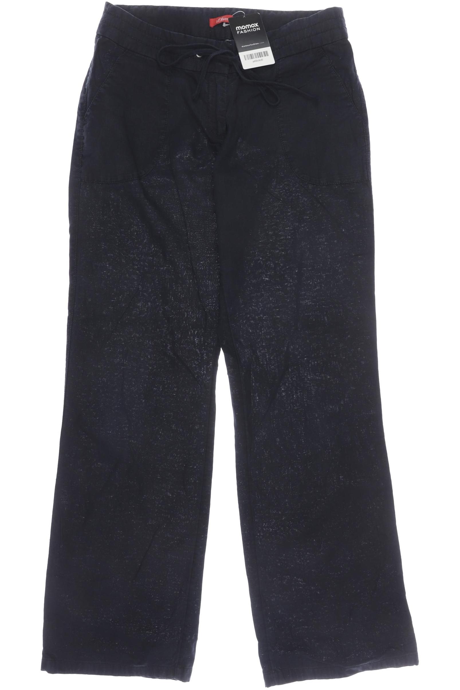 

s.Oliver Damen Stoffhose, marineblau, Gr. 36