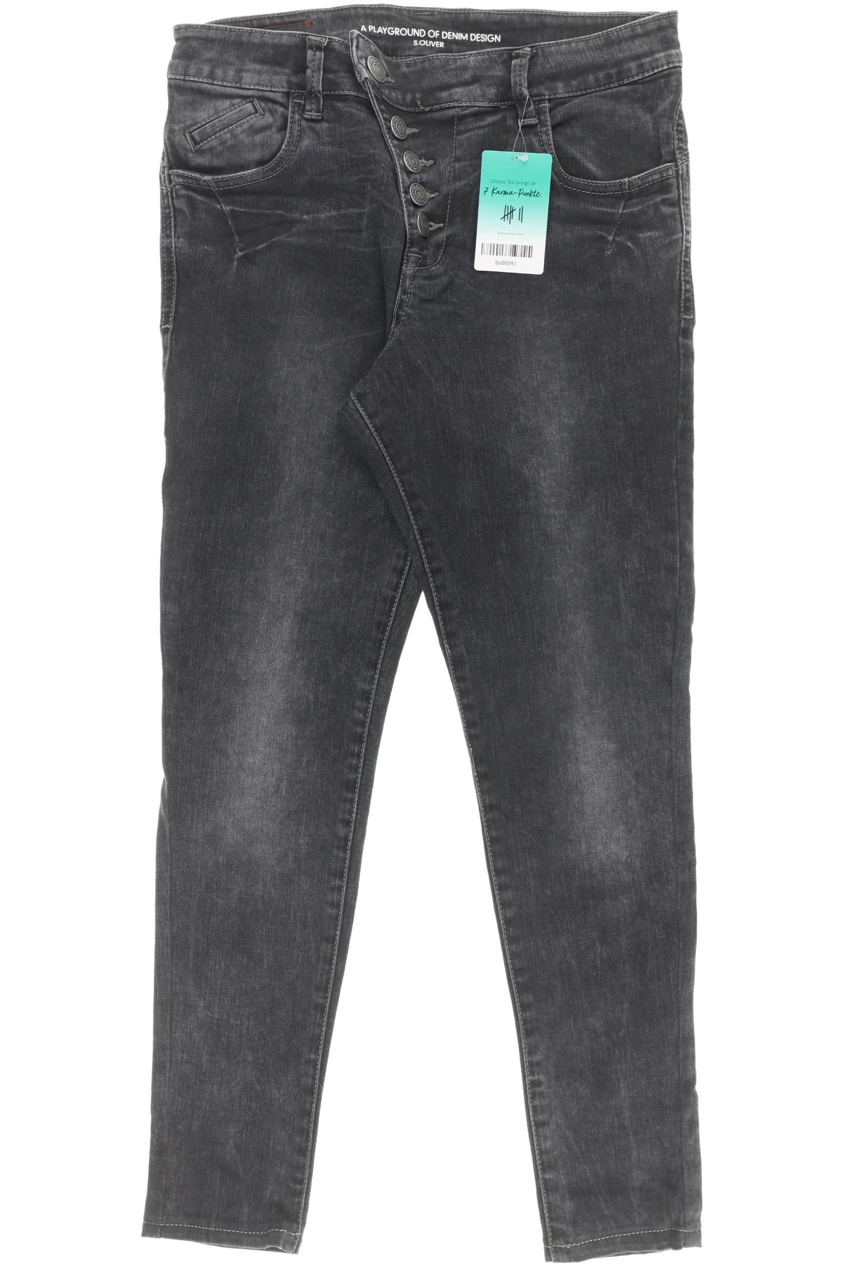 

s.Oliver Damen Jeans, grau, Gr. 34