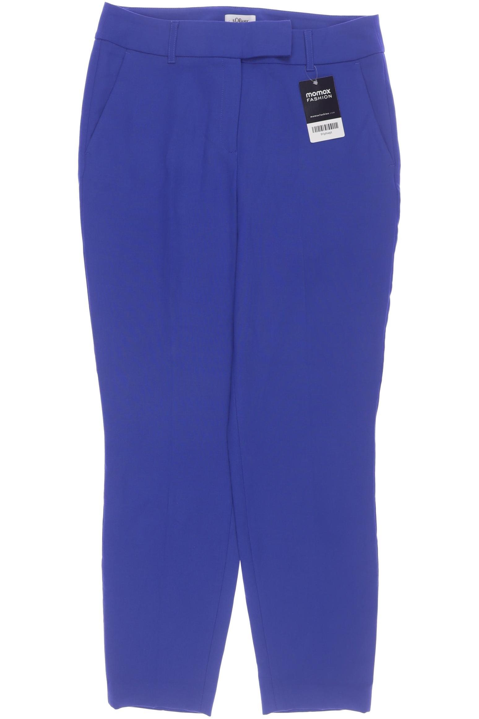 

s.Oliver Damen Stoffhose, blau, Gr. 31