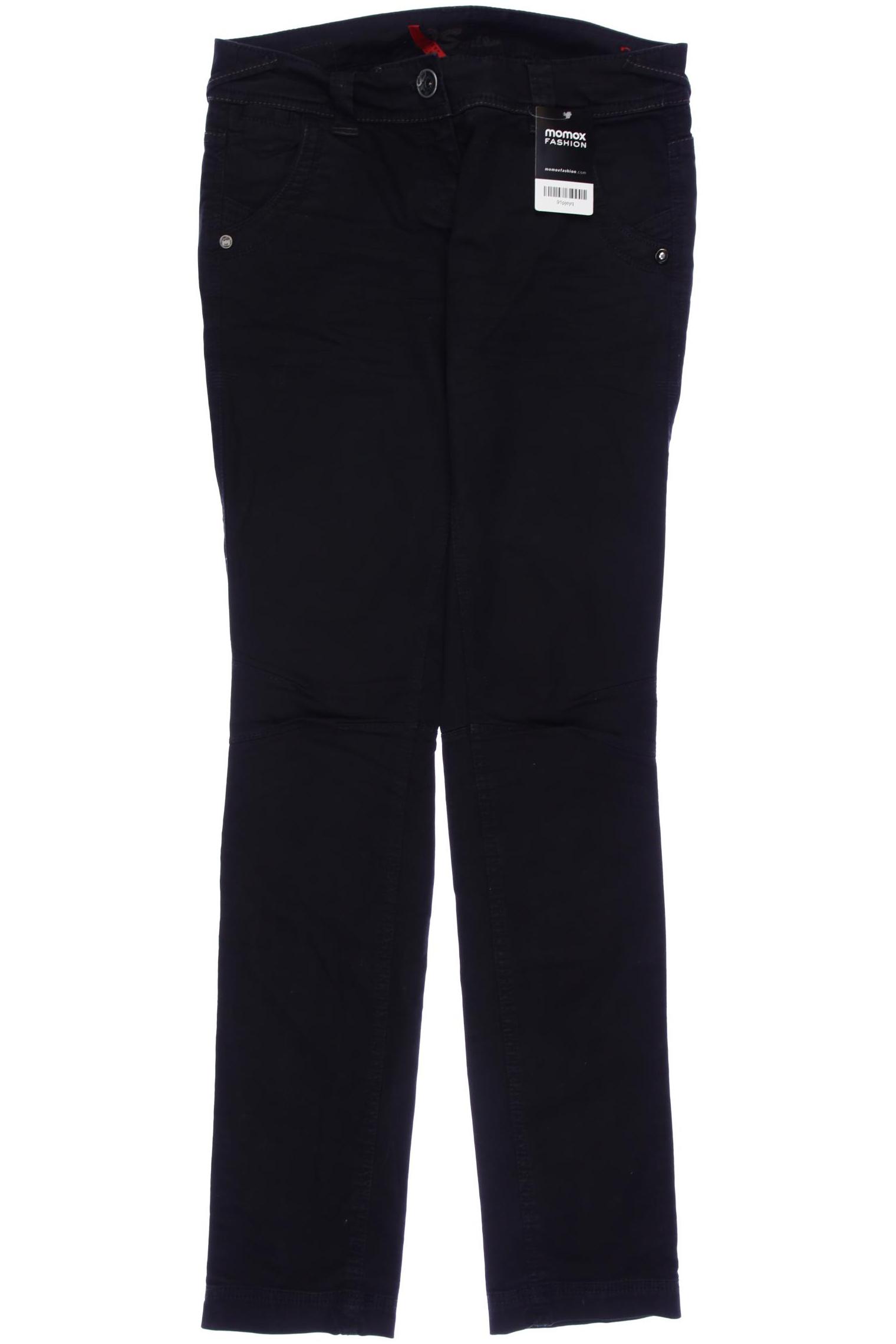 

s.Oliver Damen Stoffhose, schwarz, Gr. 36