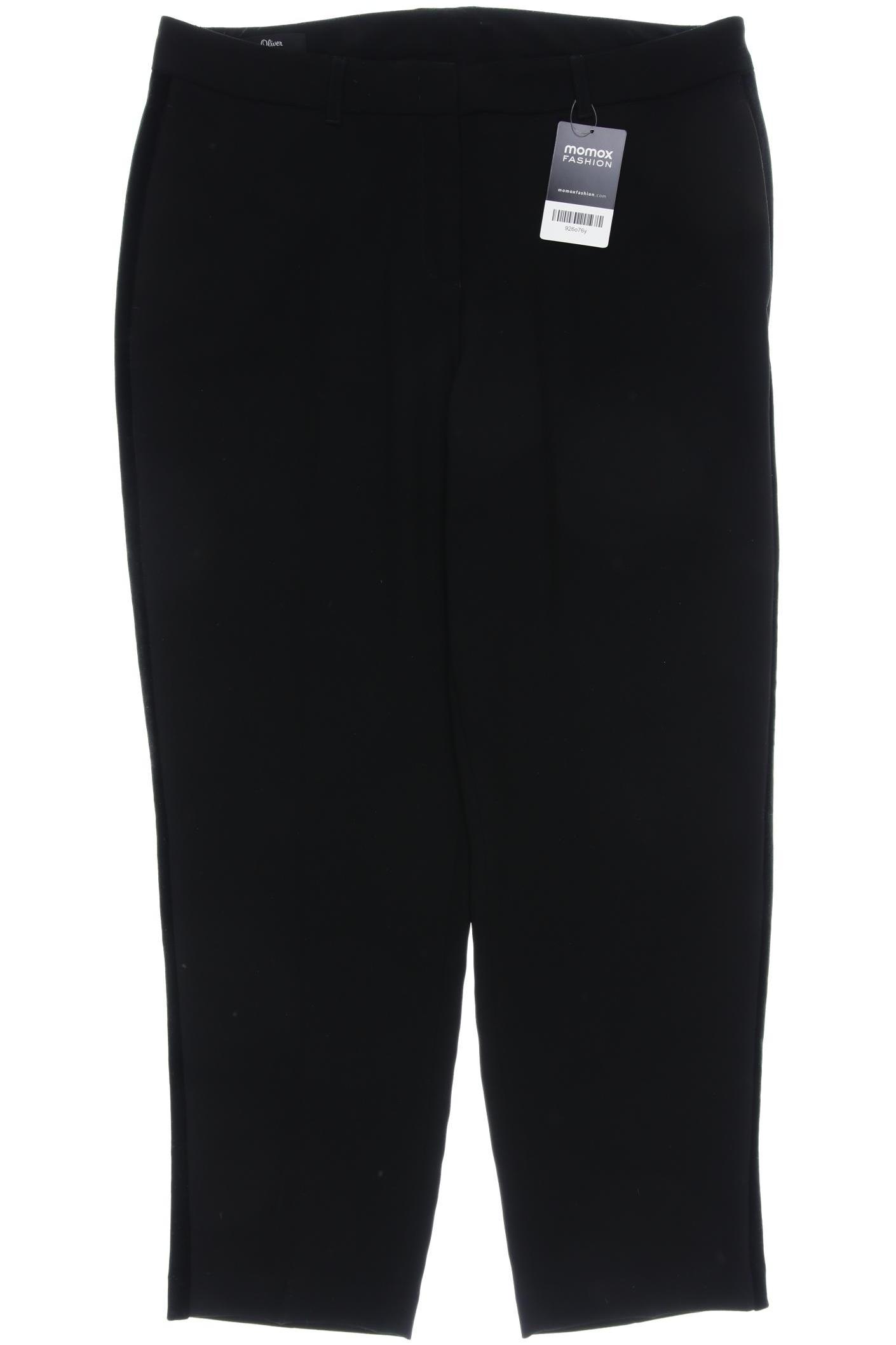 

s.Oliver Damen Stoffhose, schwarz, Gr. 40