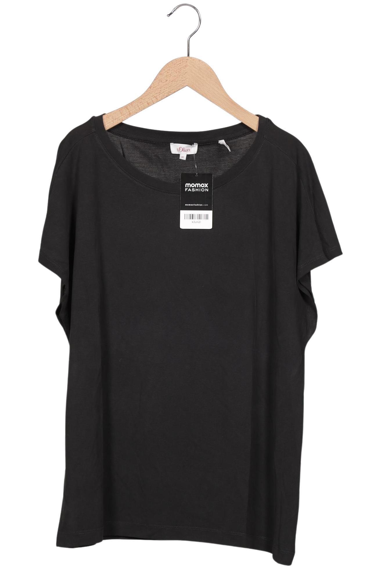 

s.Oliver Damen T-Shirt, schwarz, Gr. 40