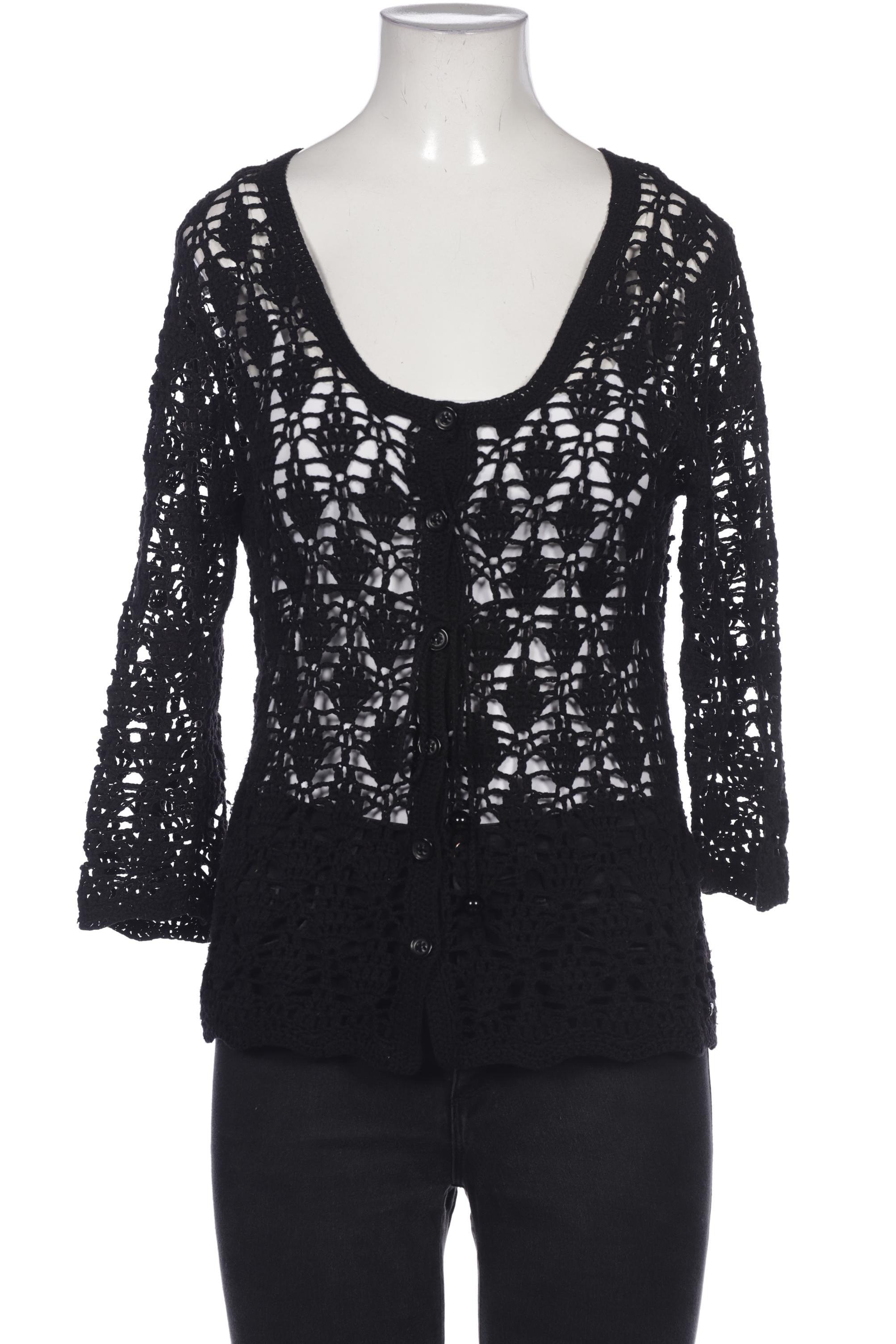 

s.Oliver Damen Strickjacke, schwarz, Gr. 36