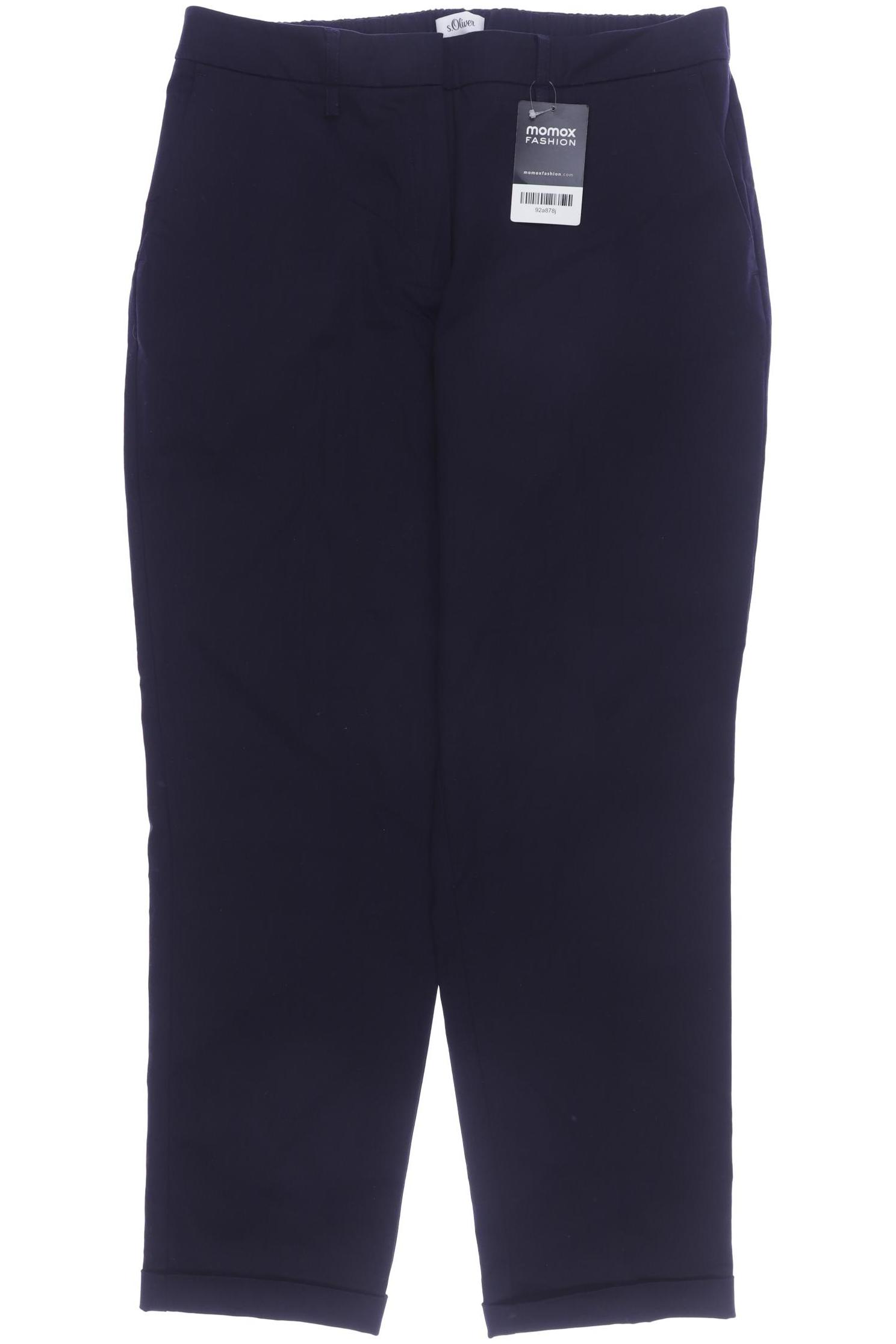 

s.Oliver Damen Stoffhose, marineblau