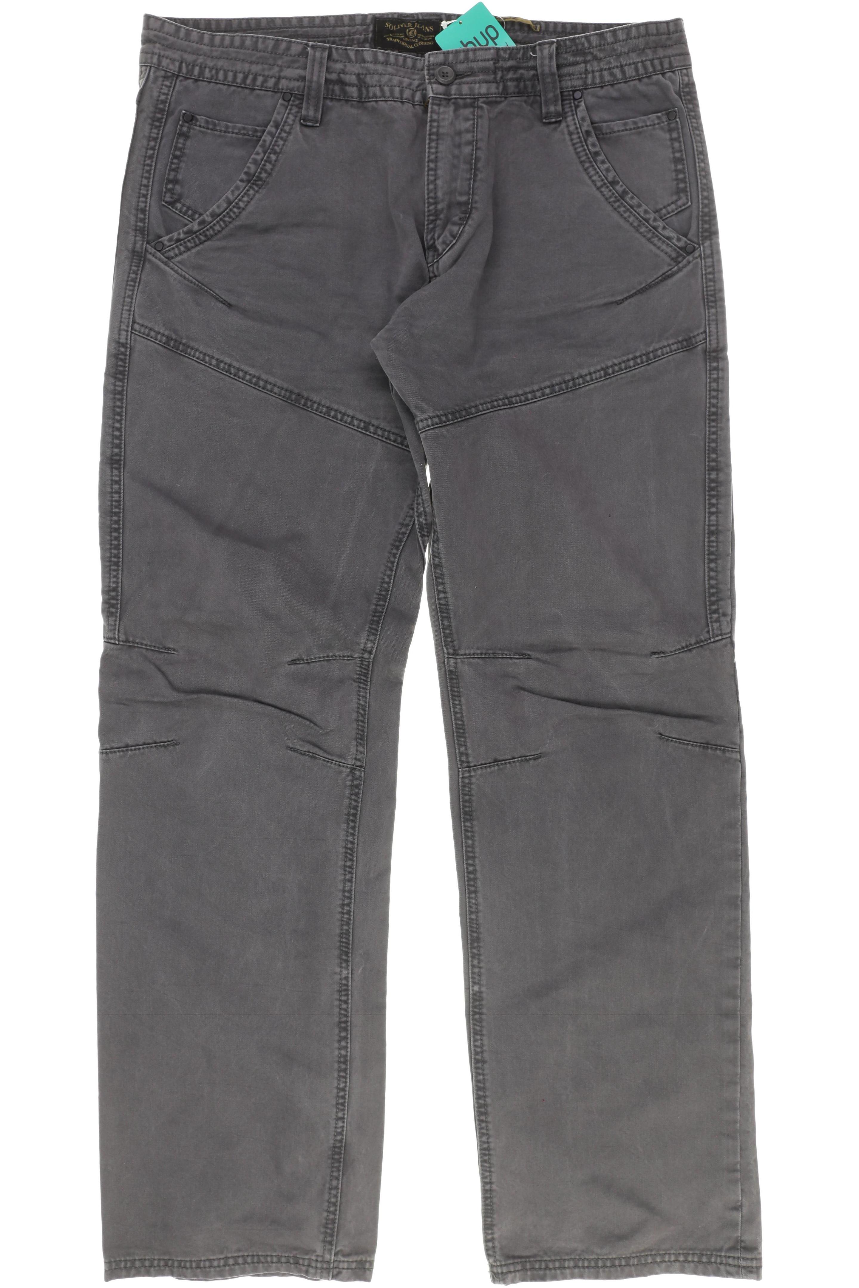 

s.Oliver Damen Jeans, grau, Gr. 34