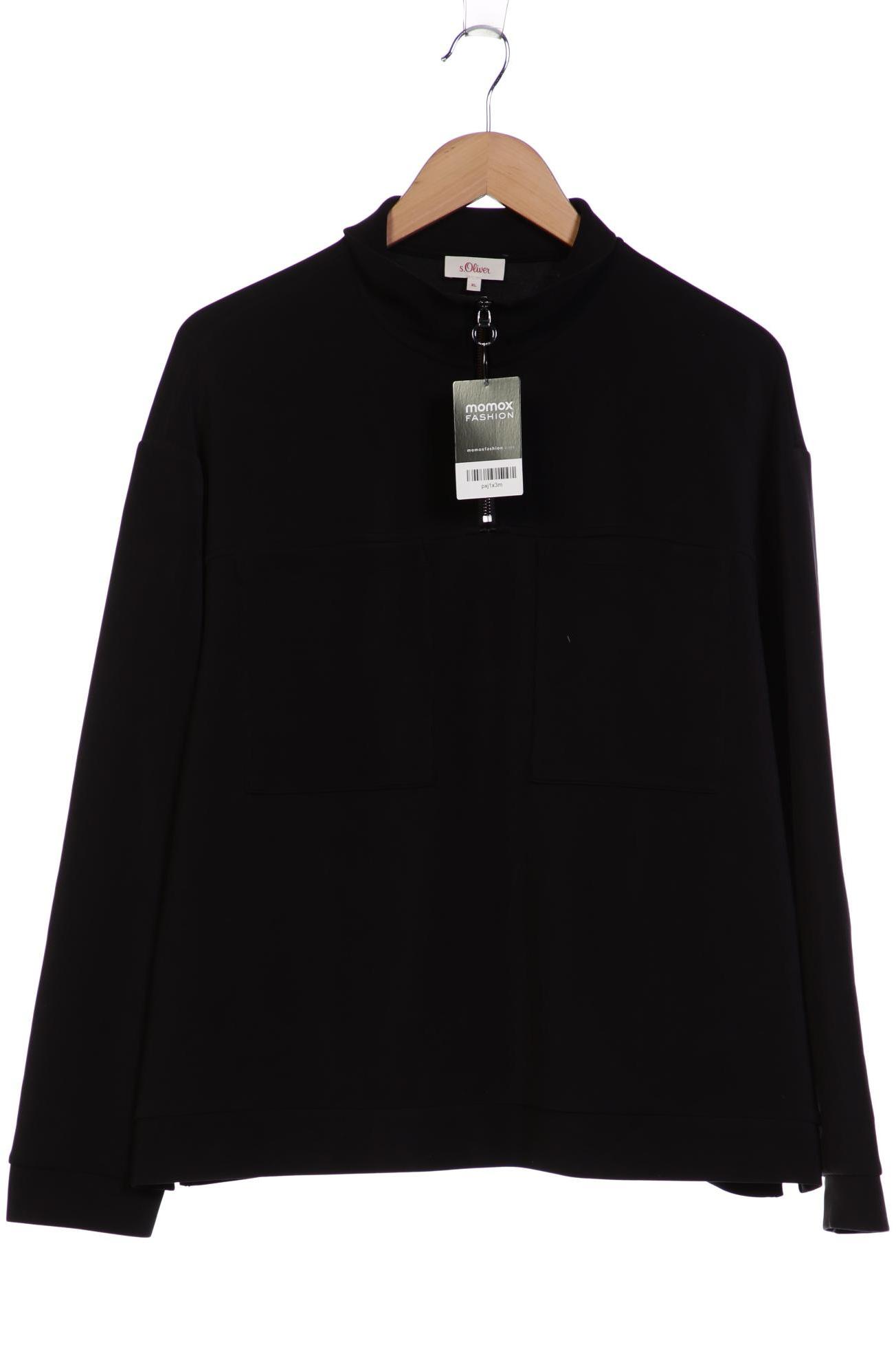 

s.Oliver Damen Sweatshirt, schwarz, Gr. 44