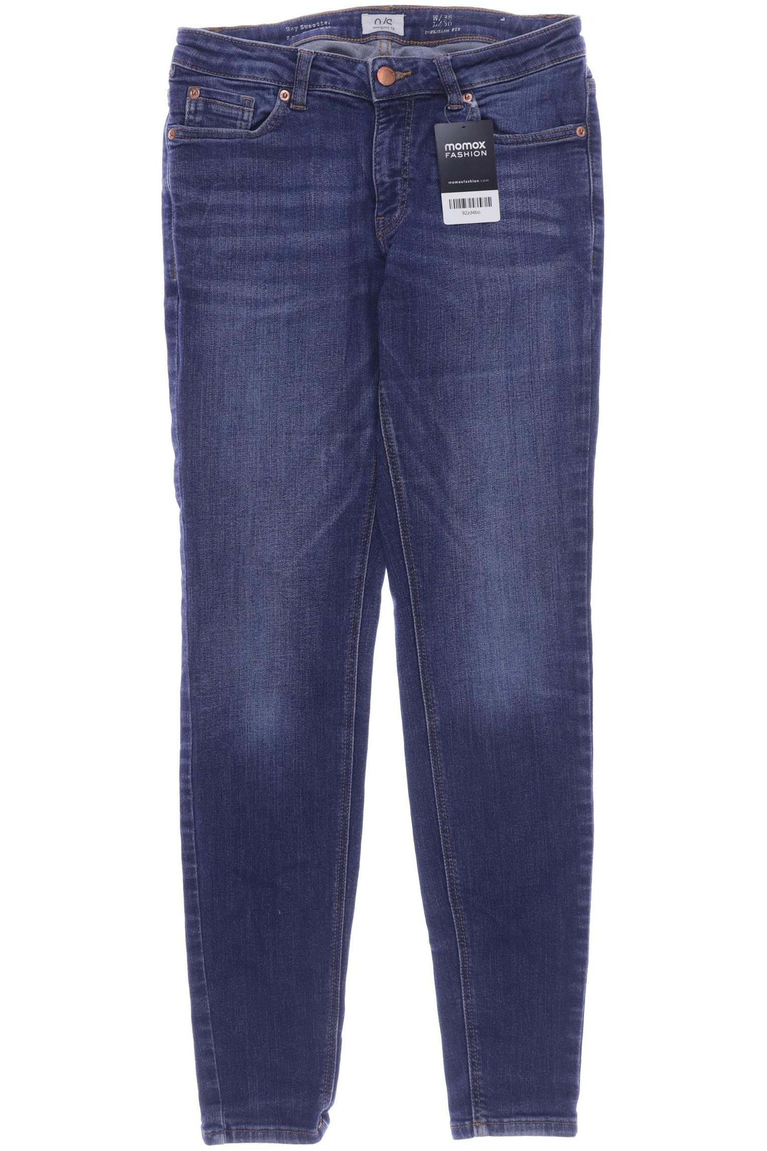 

s.Oliver Damen Jeans, marineblau