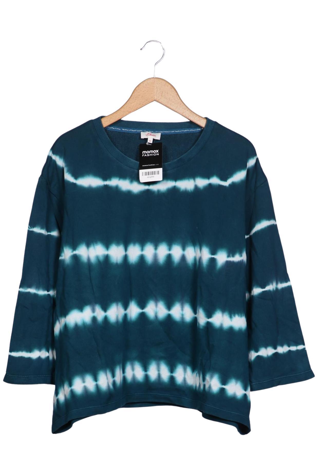 

s.Oliver Damen Sweatshirt, türkis, Gr. 46