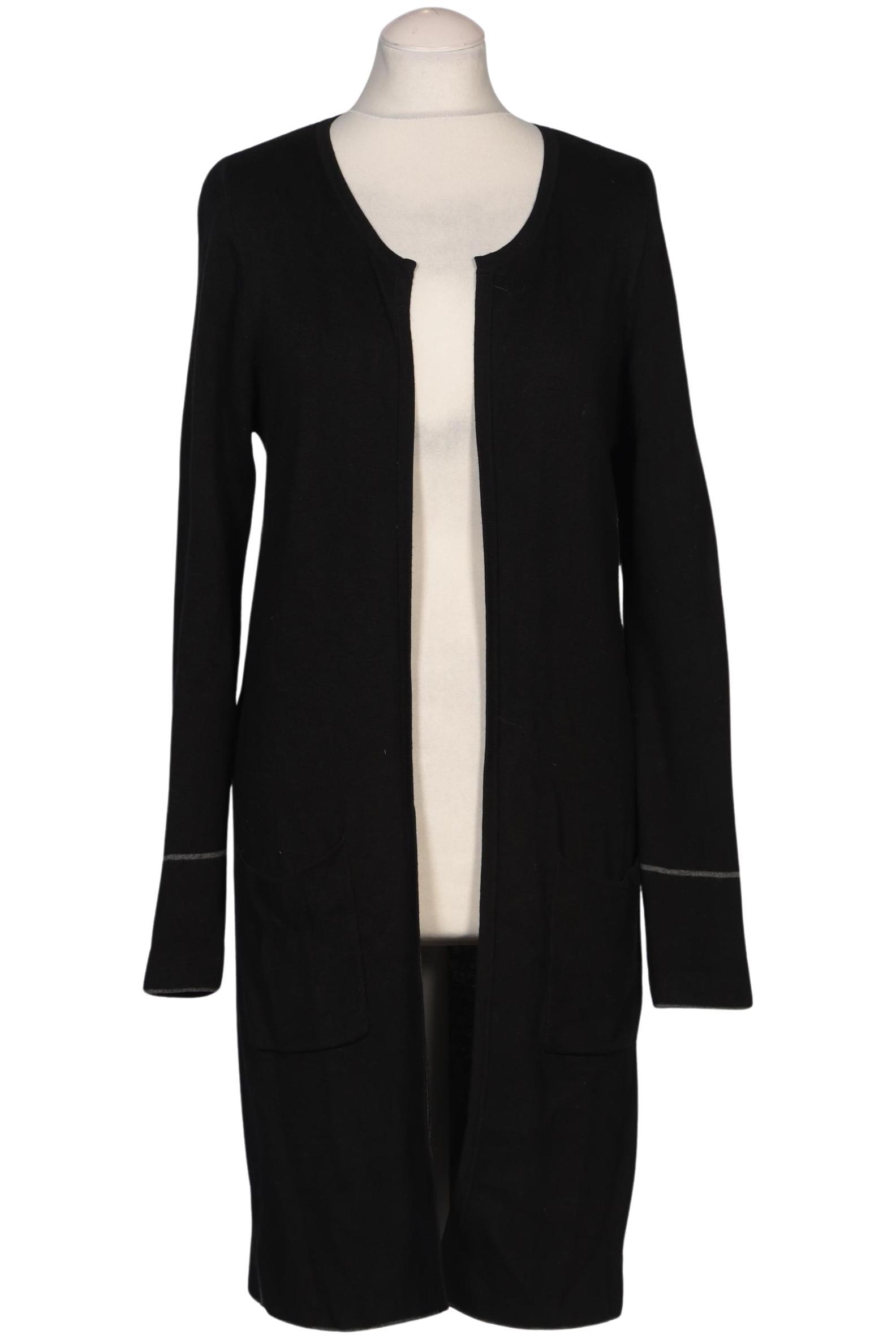 

s.Oliver Damen Strickjacke, schwarz, Gr. 38