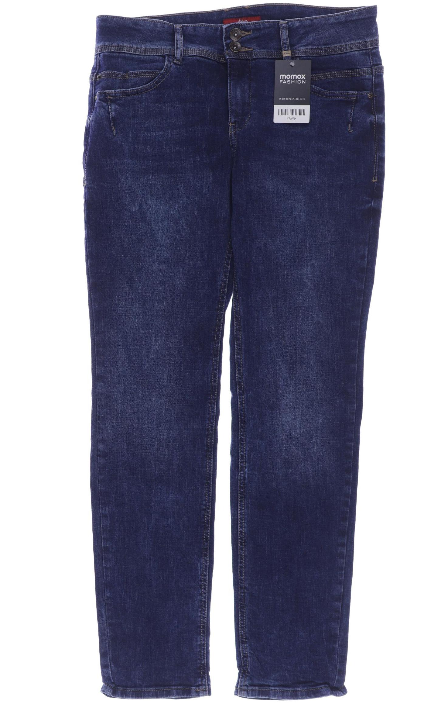 

s.Oliver Damen Jeans, blau