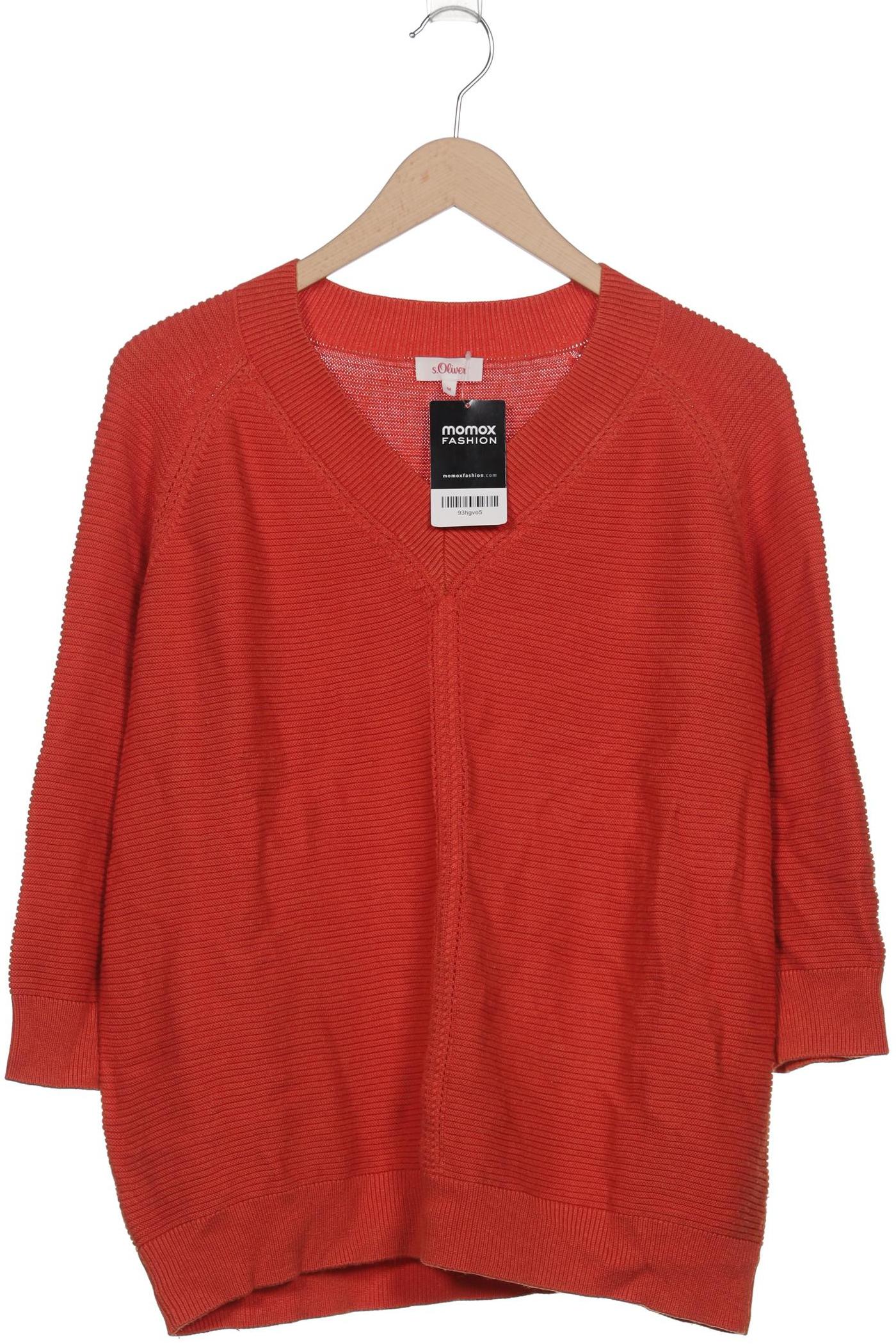 

s.Oliver Damen Pullover, orange, Gr. 38