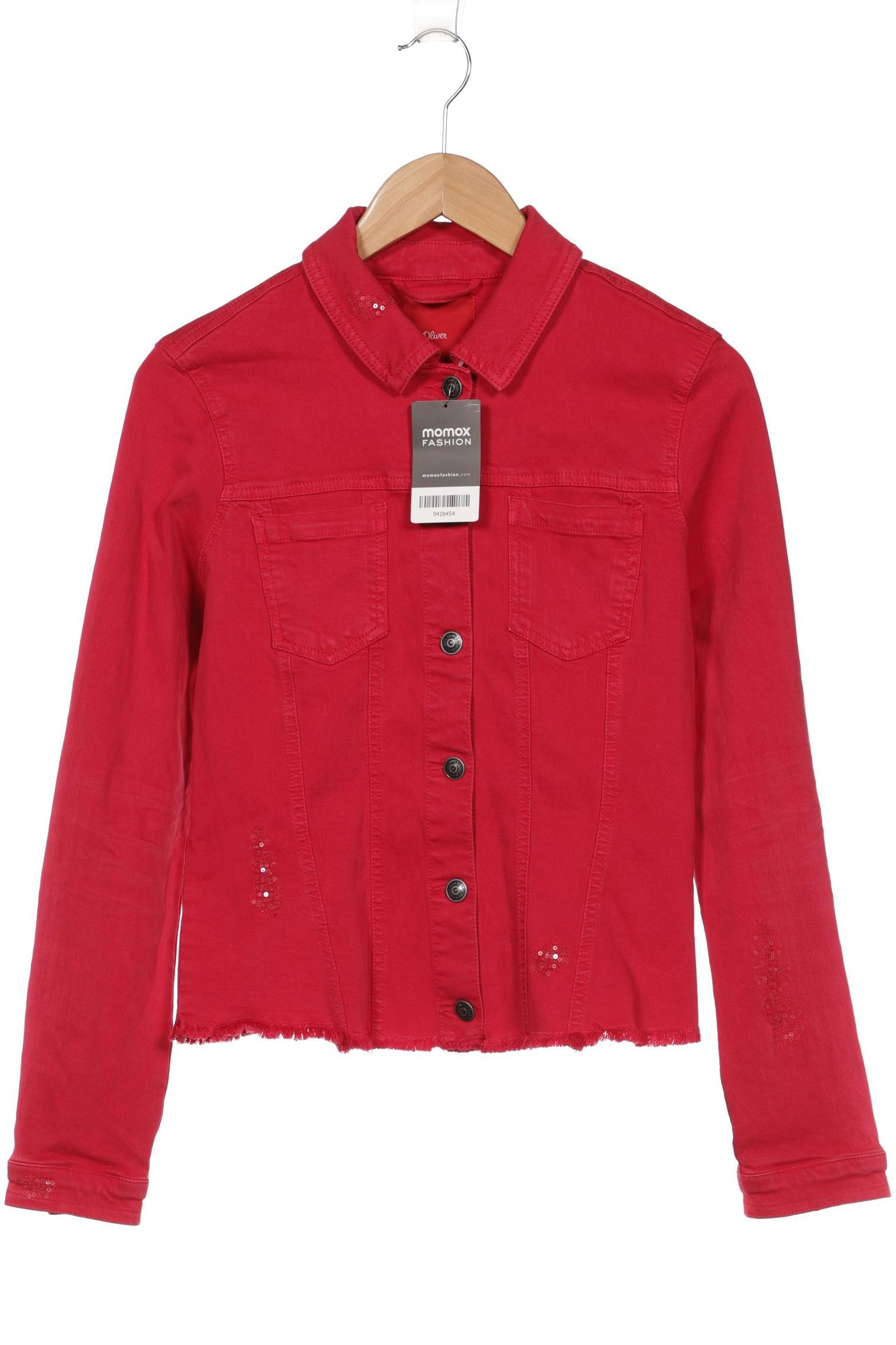 

s.Oliver Damen Jacke, rot, Gr. 38