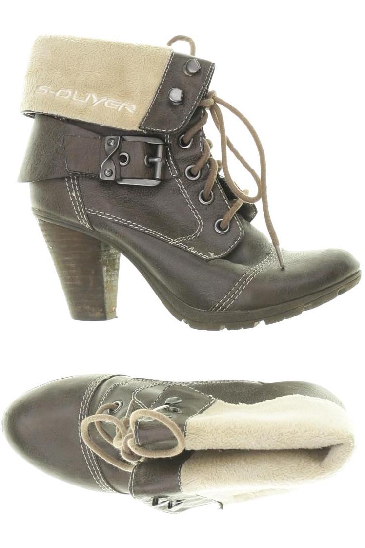 

s.Oliver Damen Stiefelette, braun, Gr. 38