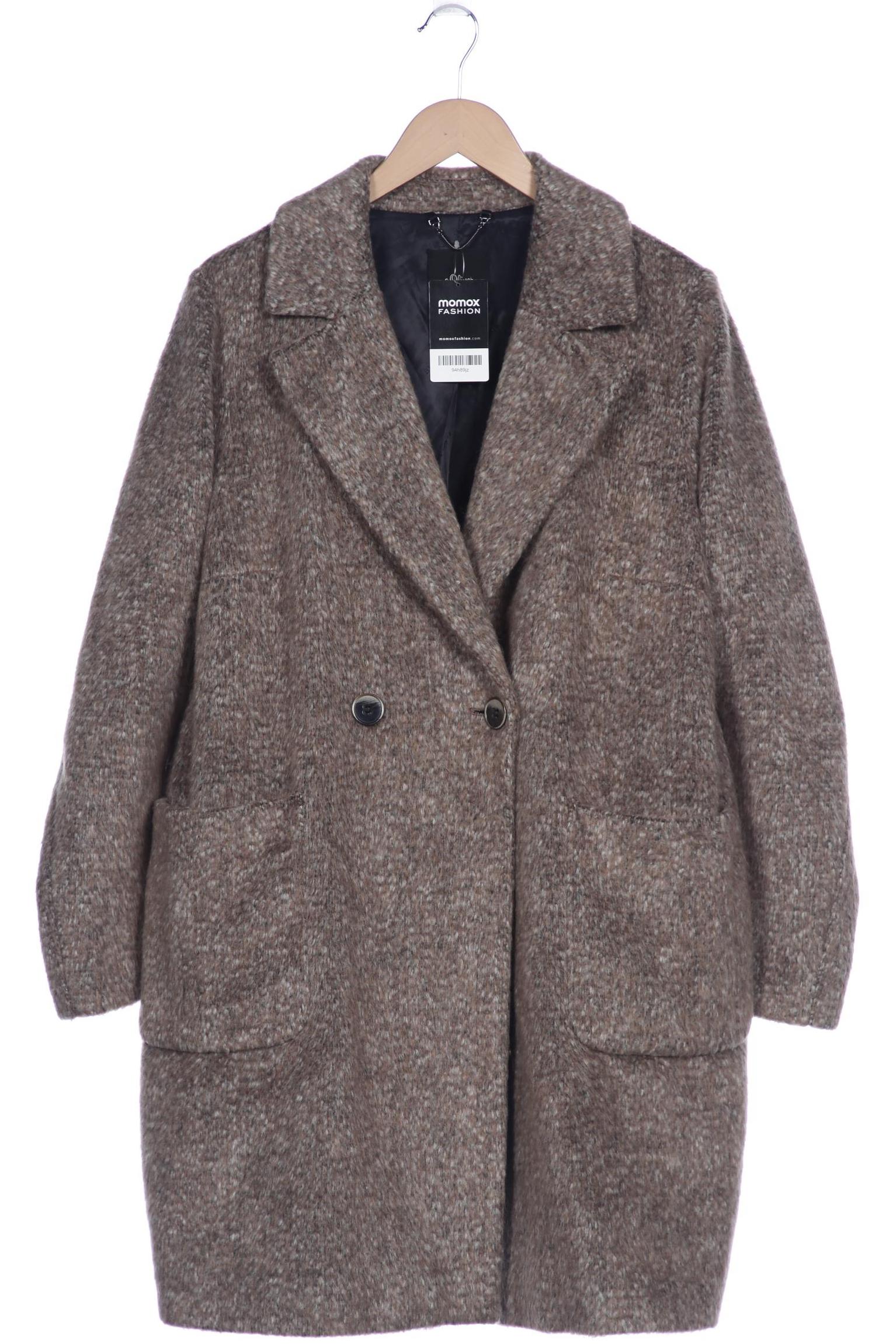 

s.Oliver Damen Mantel, beige, Gr. 42