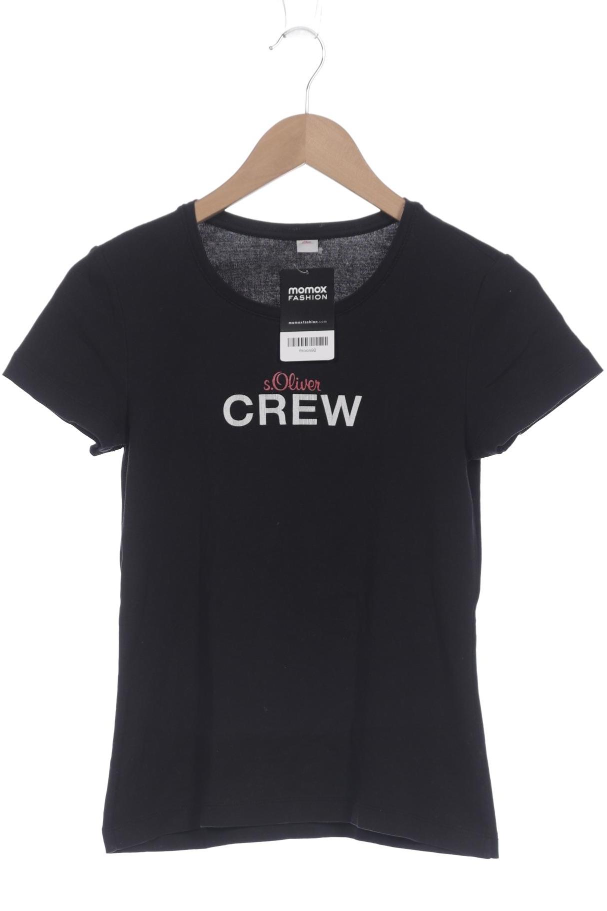 

s.Oliver Damen T-Shirt, schwarz, Gr. 38