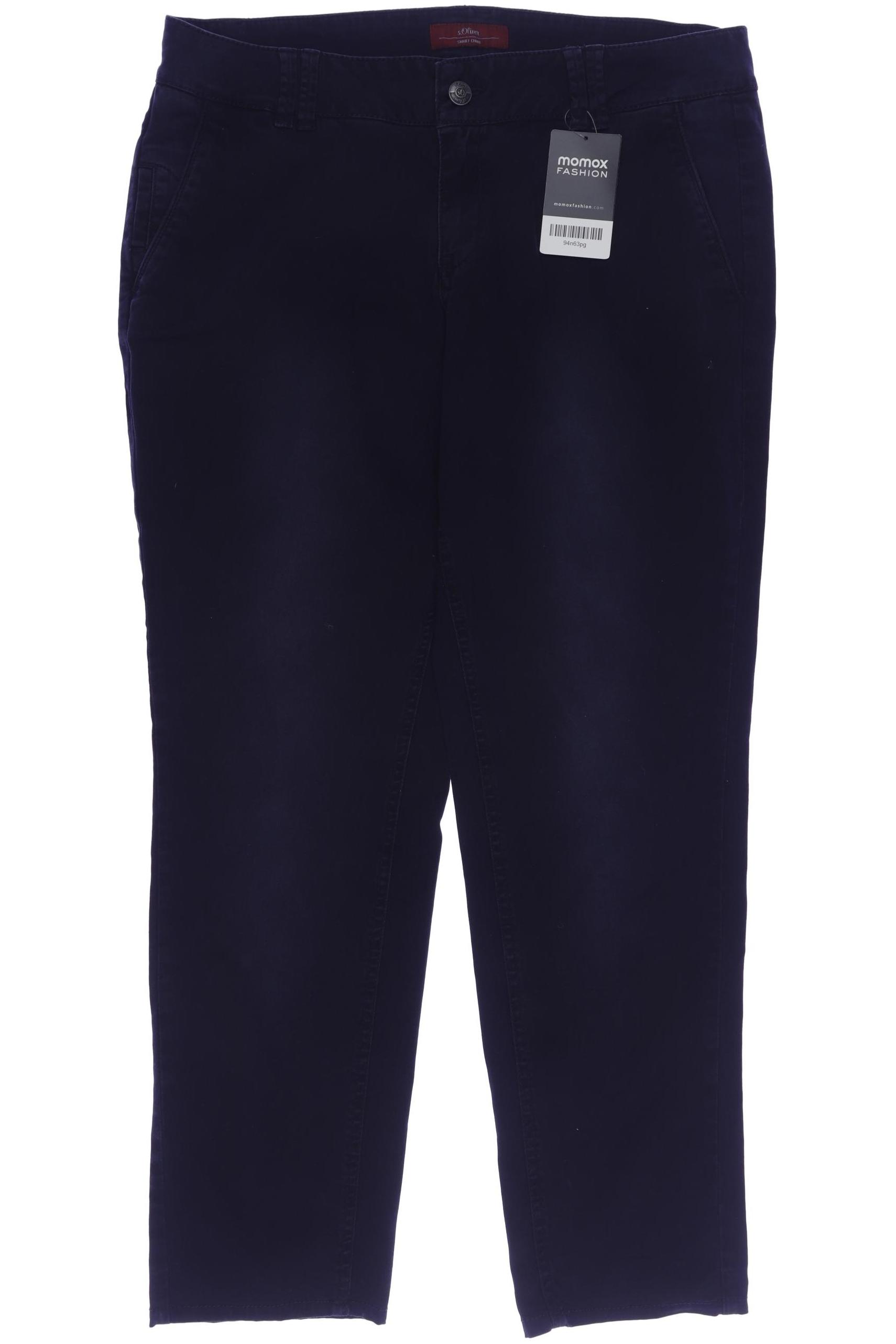

s.Oliver Damen Stoffhose, marineblau, Gr. 38
