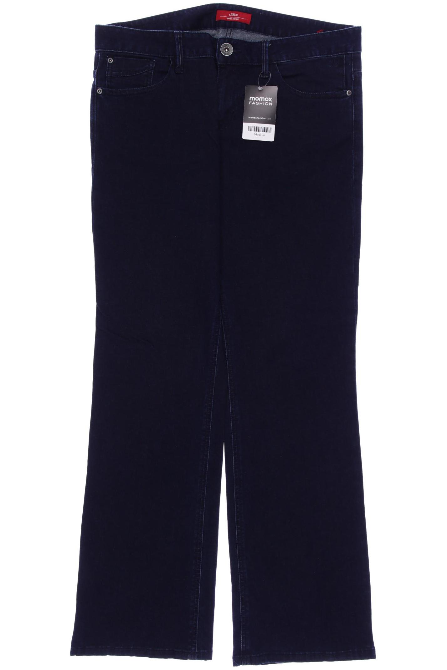 

s.Oliver Damen Jeans, marineblau
