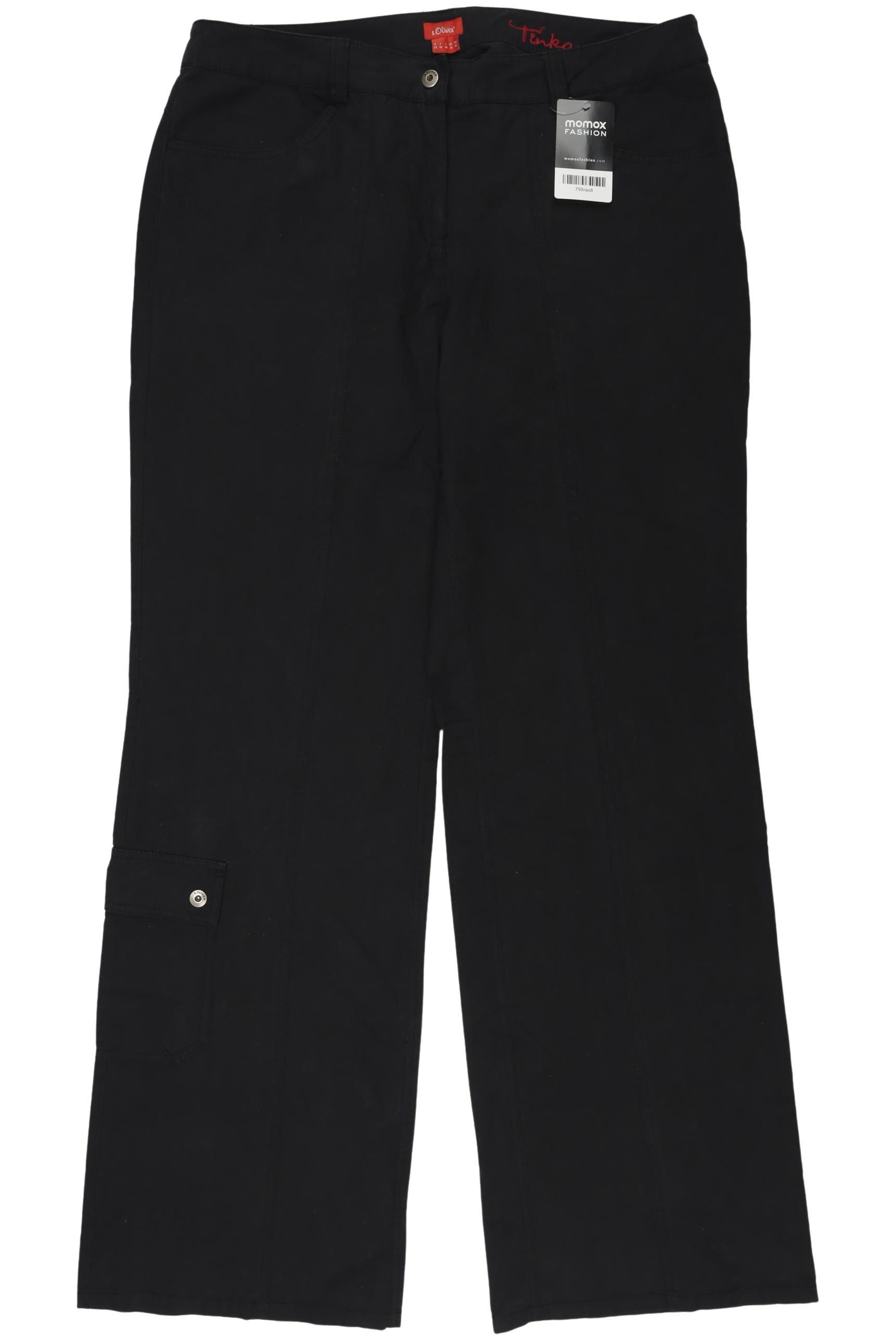 

s.Oliver Damen Jeans, schwarz, Gr. 44