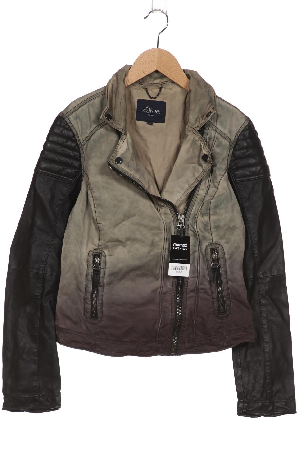 

s.Oliver Damen Jacke, grün, Gr. 38